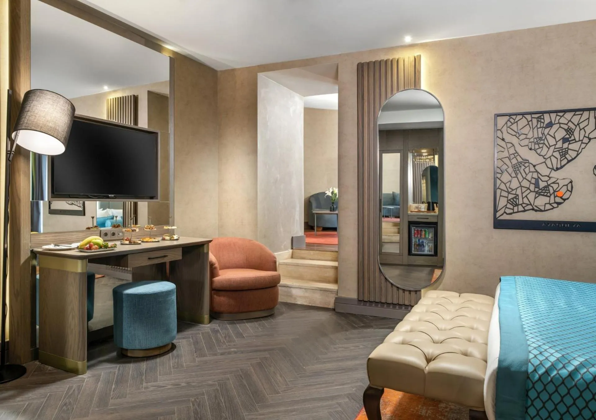 Bedroom in Aspera Hotel Altunizade