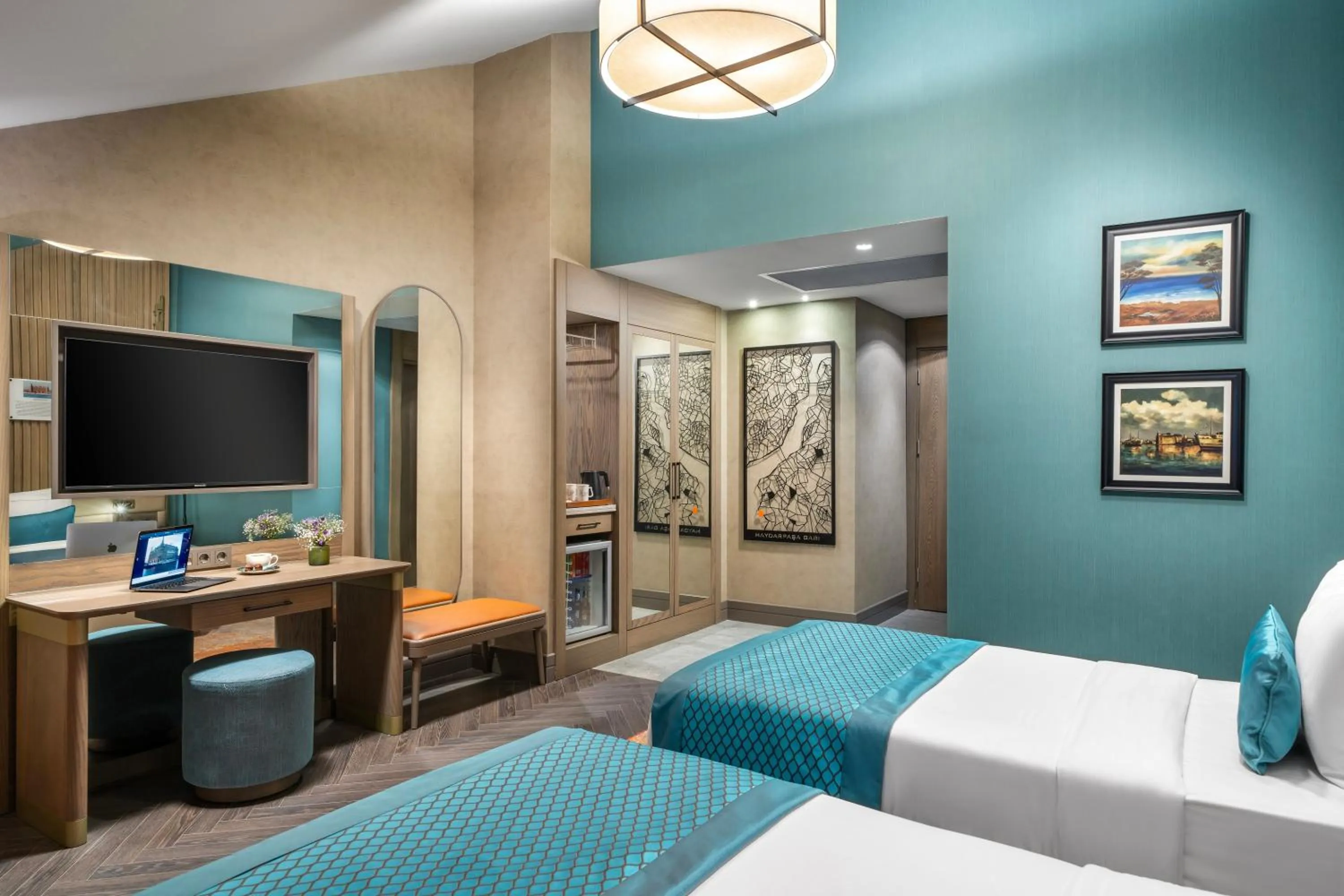 Bed in Aspera Hotel Altunizade