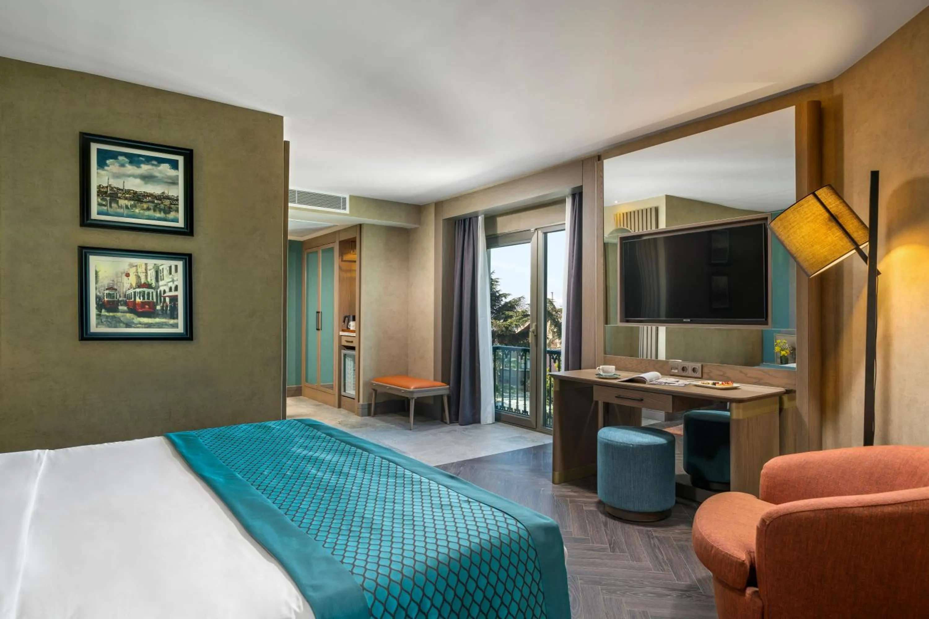 Bedroom, Bed in Aspera Hotel Altunizade