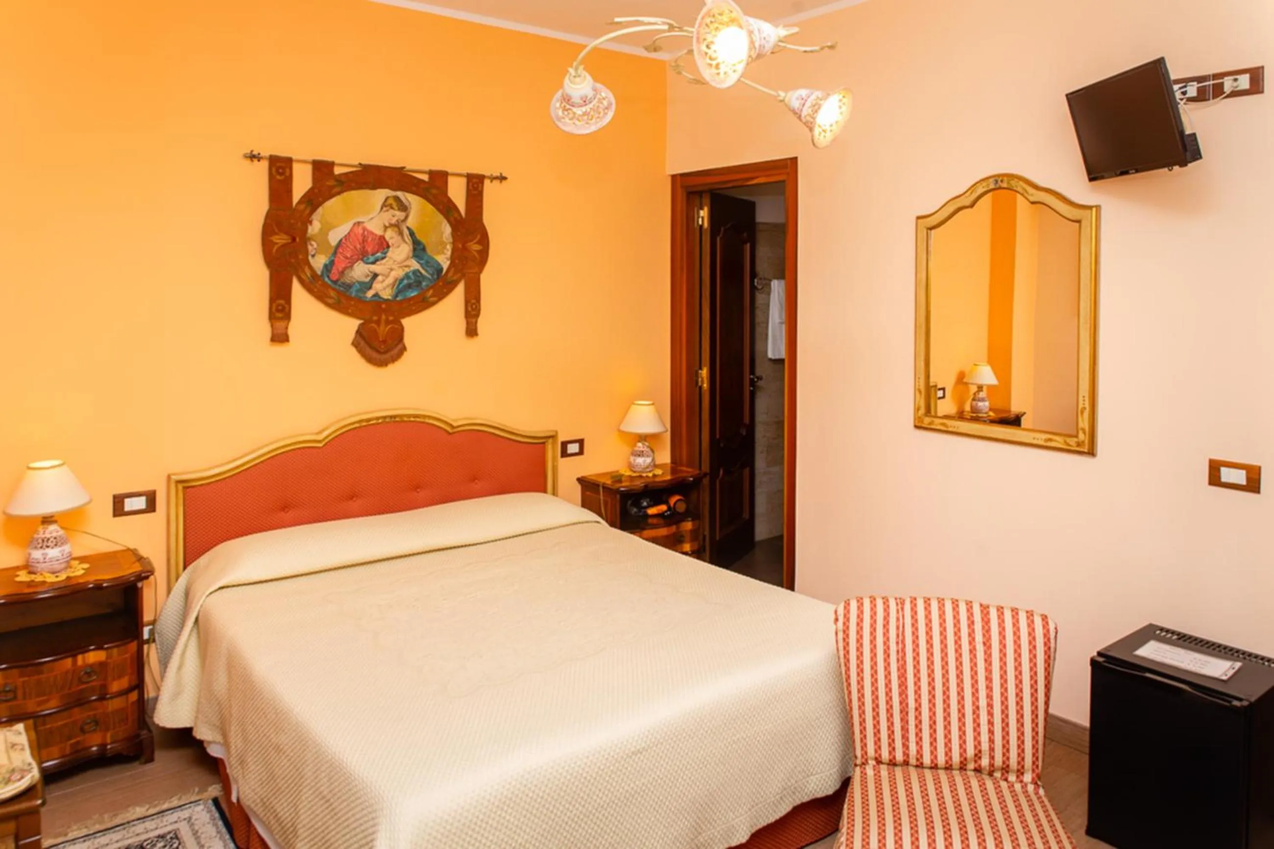 TV and multimedia, Bed in B&B Villa Liliya