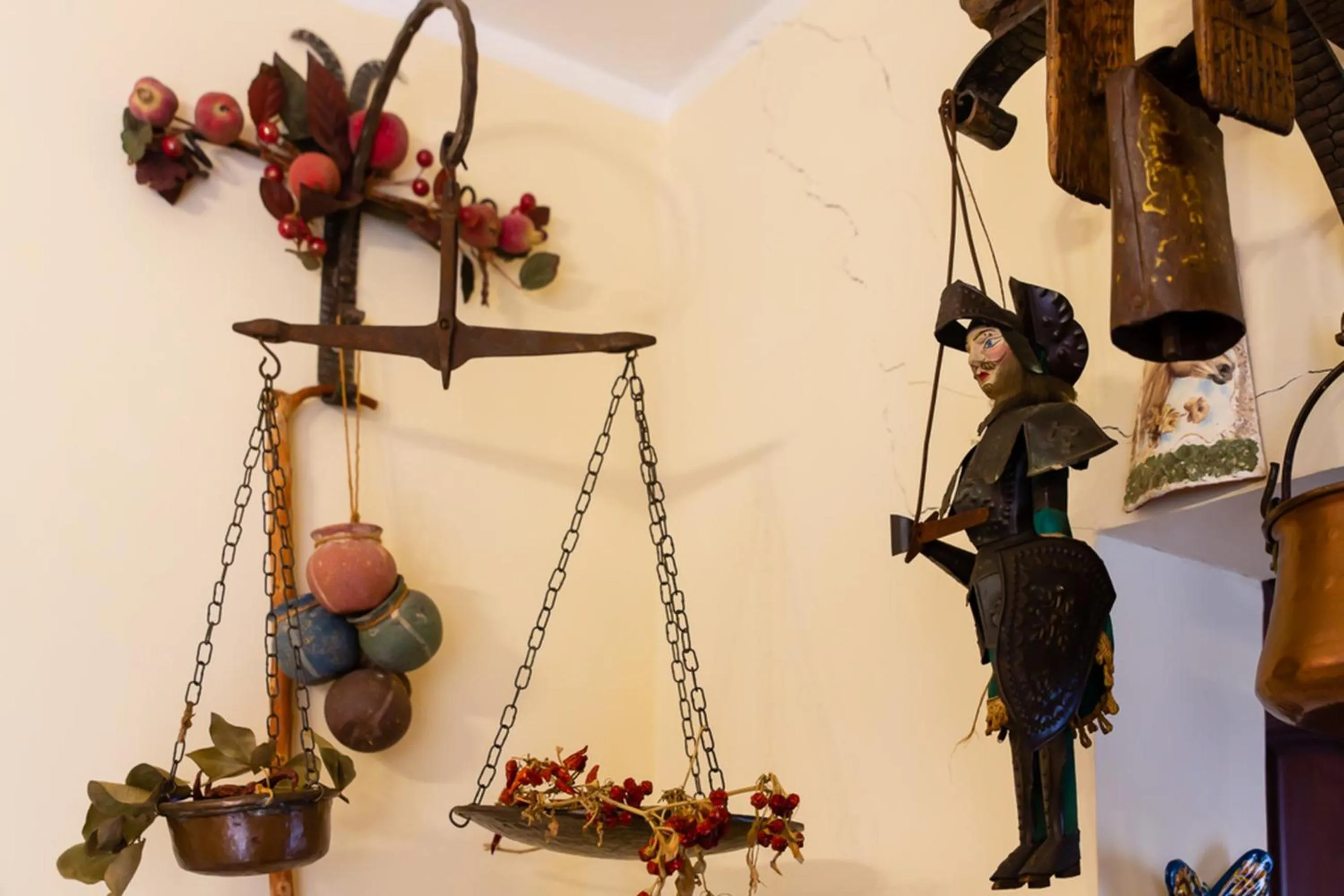 Decorative detail in B&B Villa Liliya