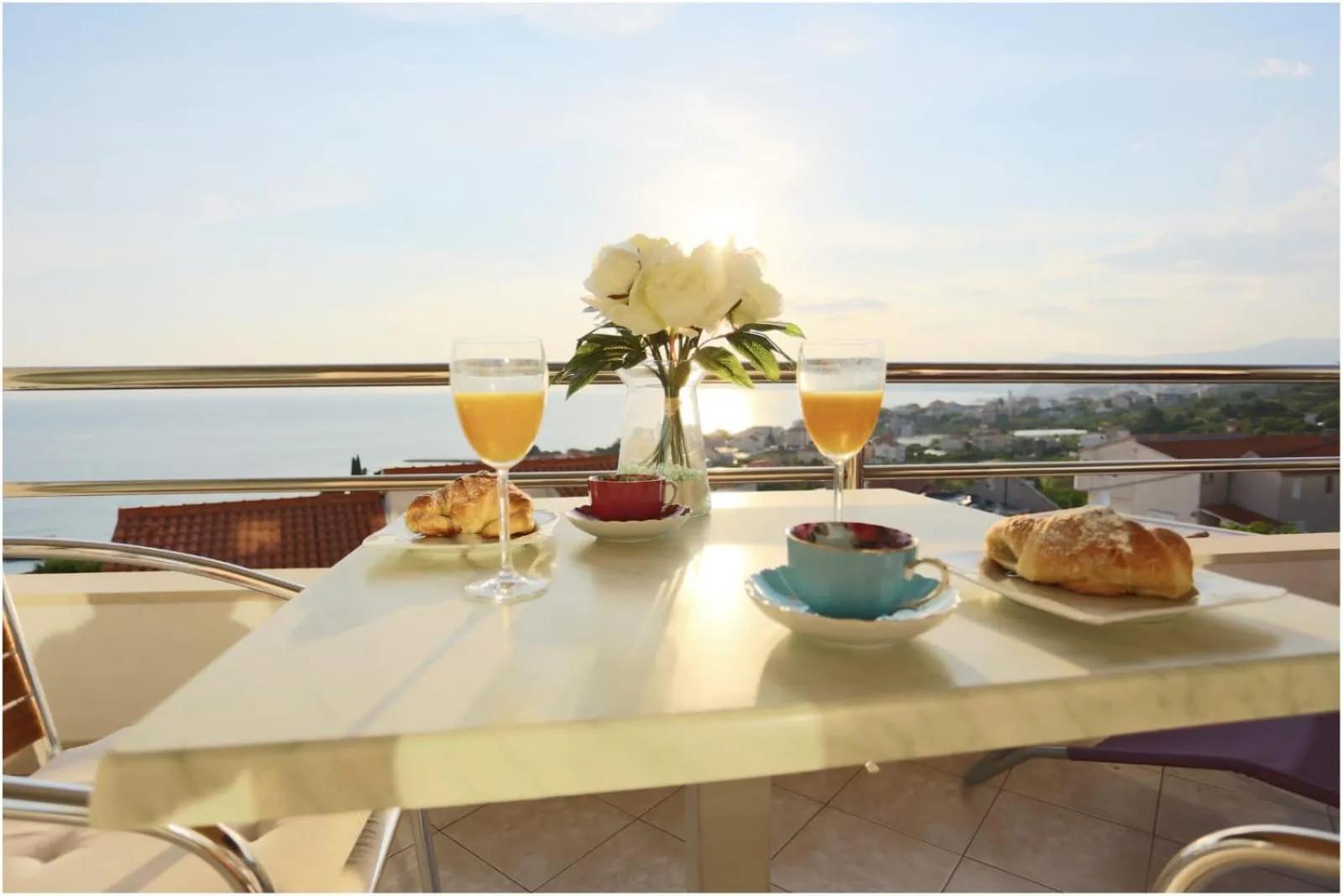 Balcony/Terrace in Apartments Maja