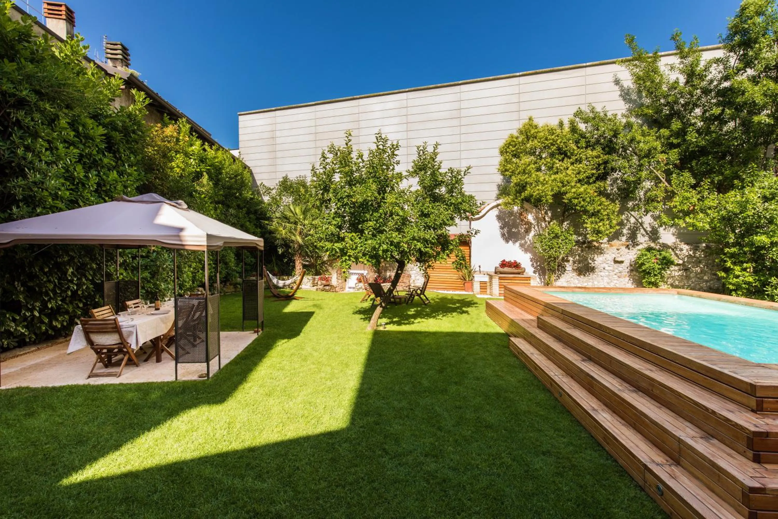 Swimming pool in Antiche Rive Holidays Apartments