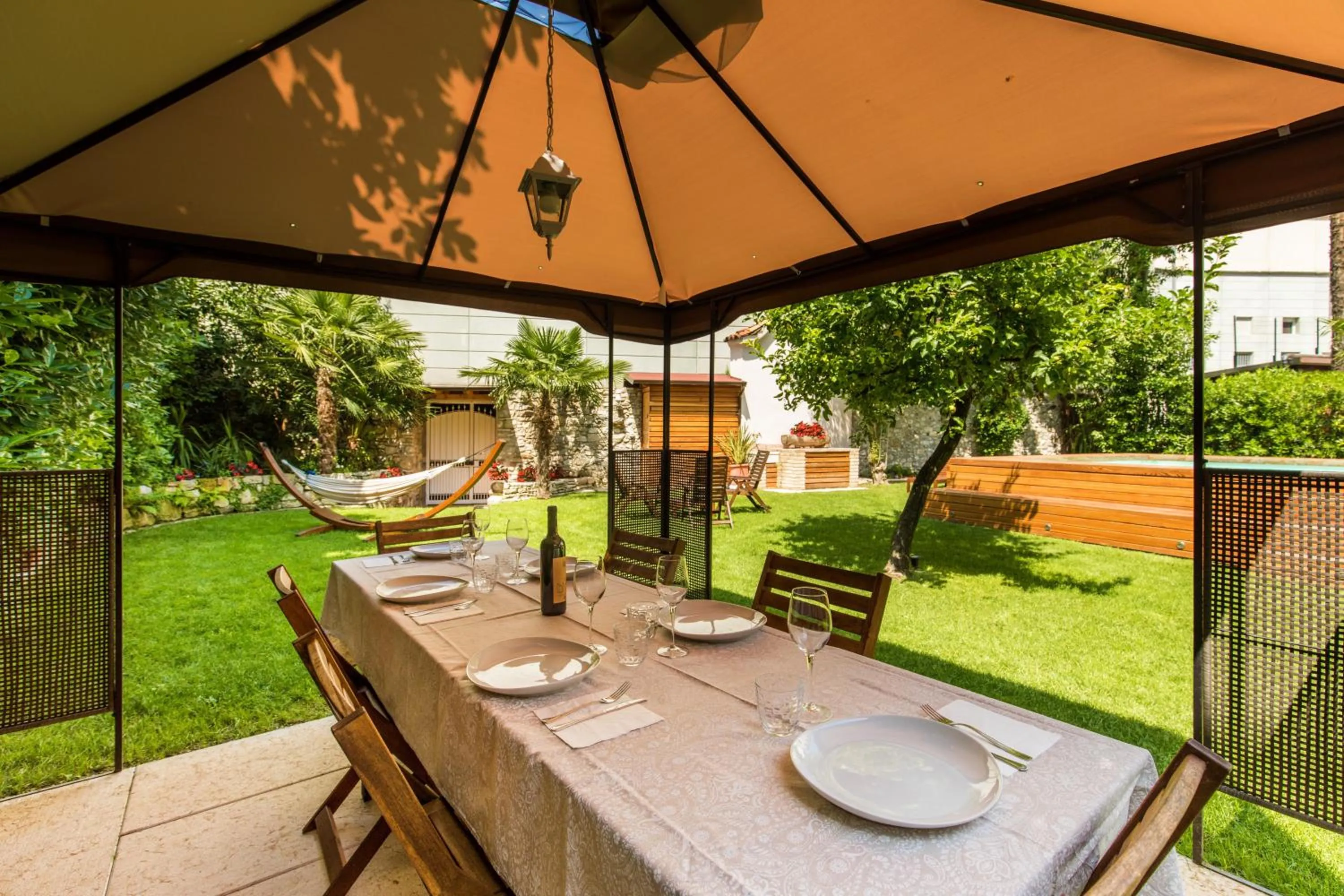 Garden in Antiche Rive Holidays Apartments