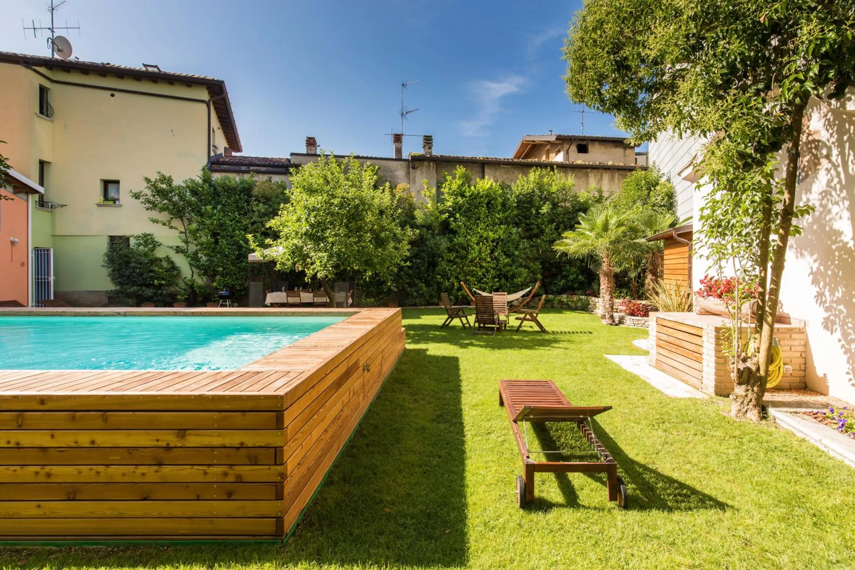 Swimming pool in Antiche Rive Holidays Apartments