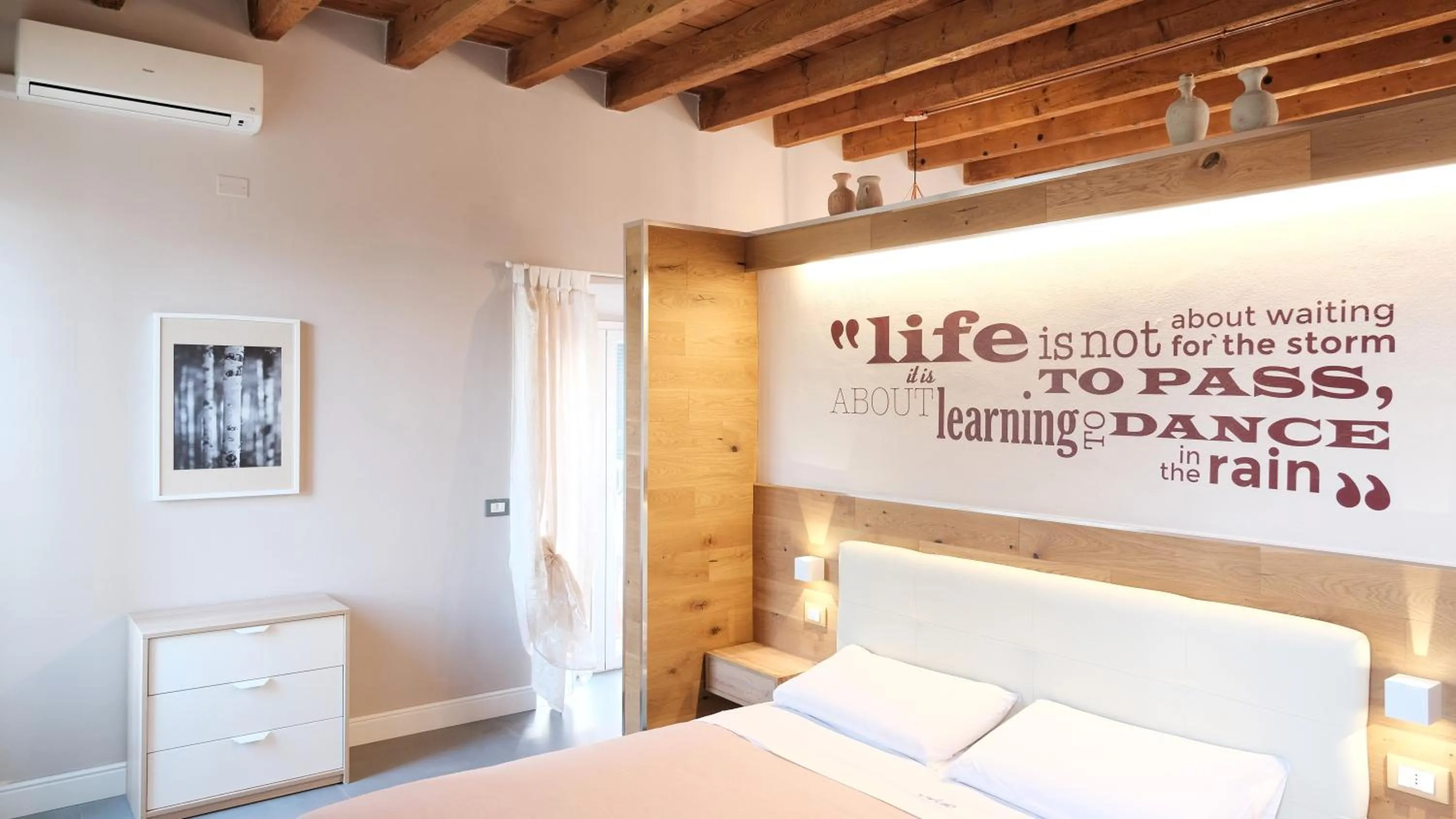 Bed in Antiche Rive Holidays Apartments