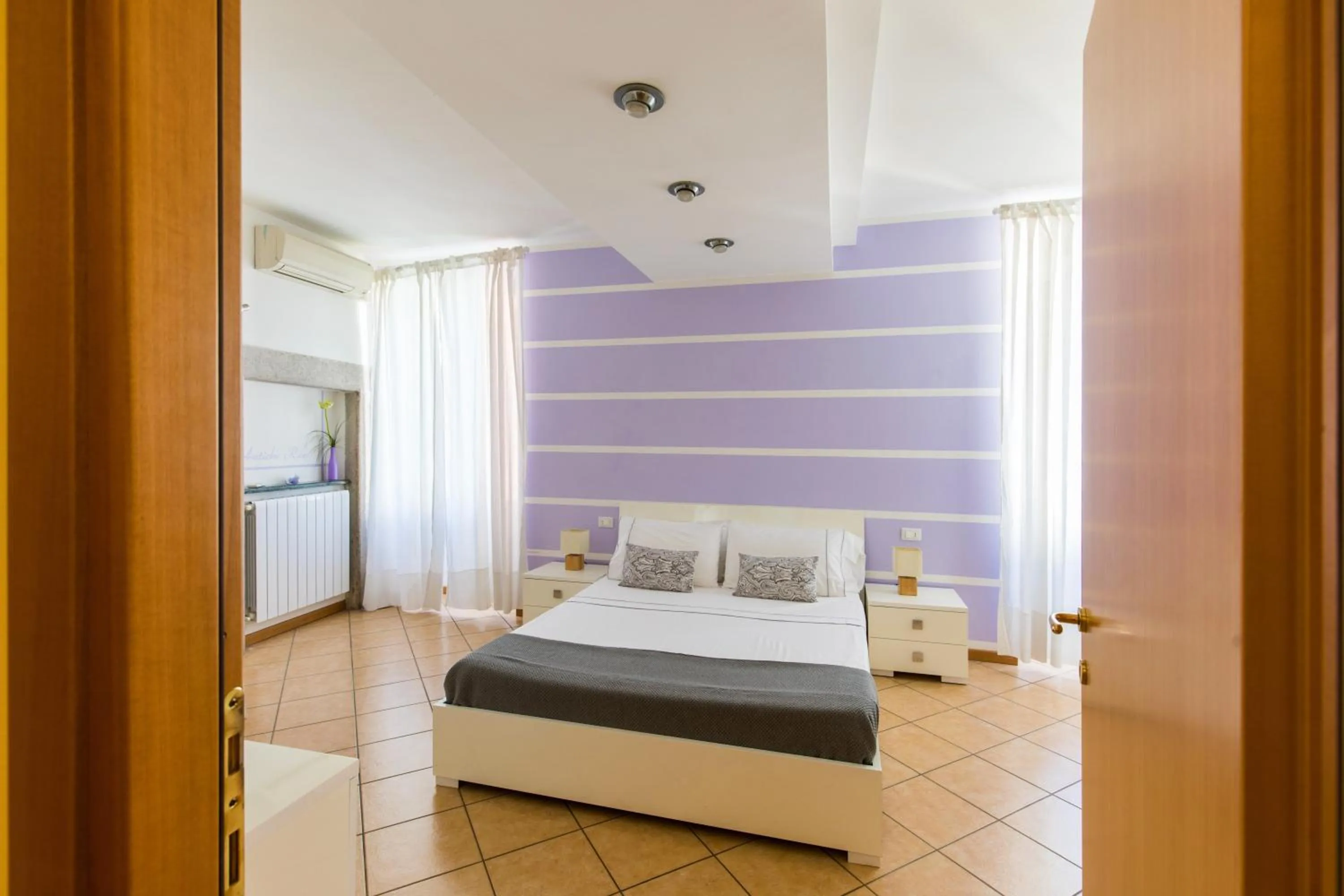 Bed in Antiche Rive Holidays Apartments