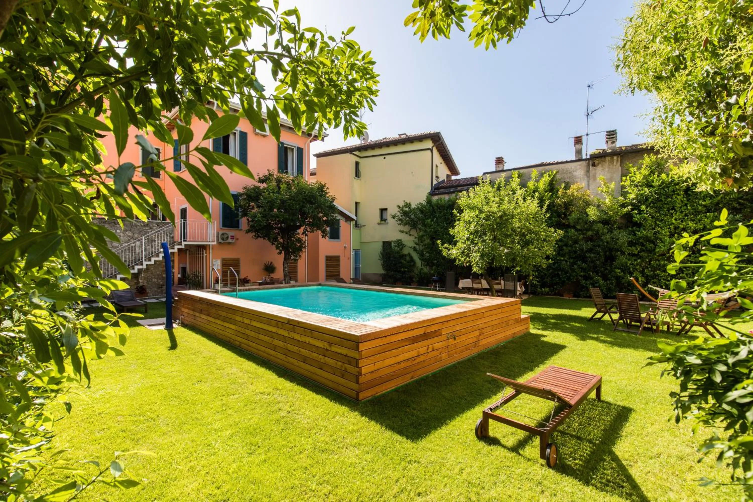 Swimming pool in Antiche Rive Holidays Apartments