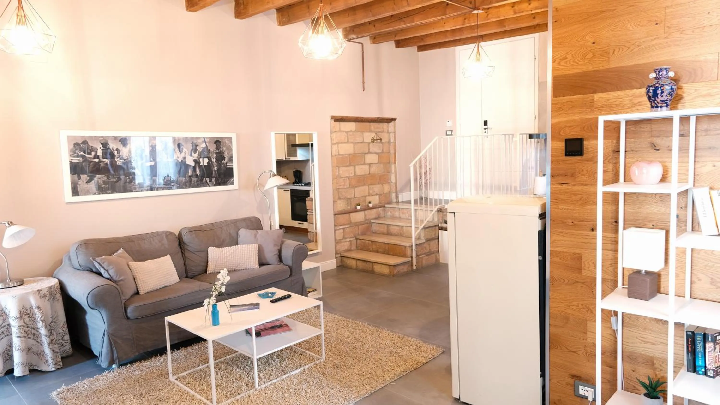 Seating area in Antiche Rive Holidays Apartments