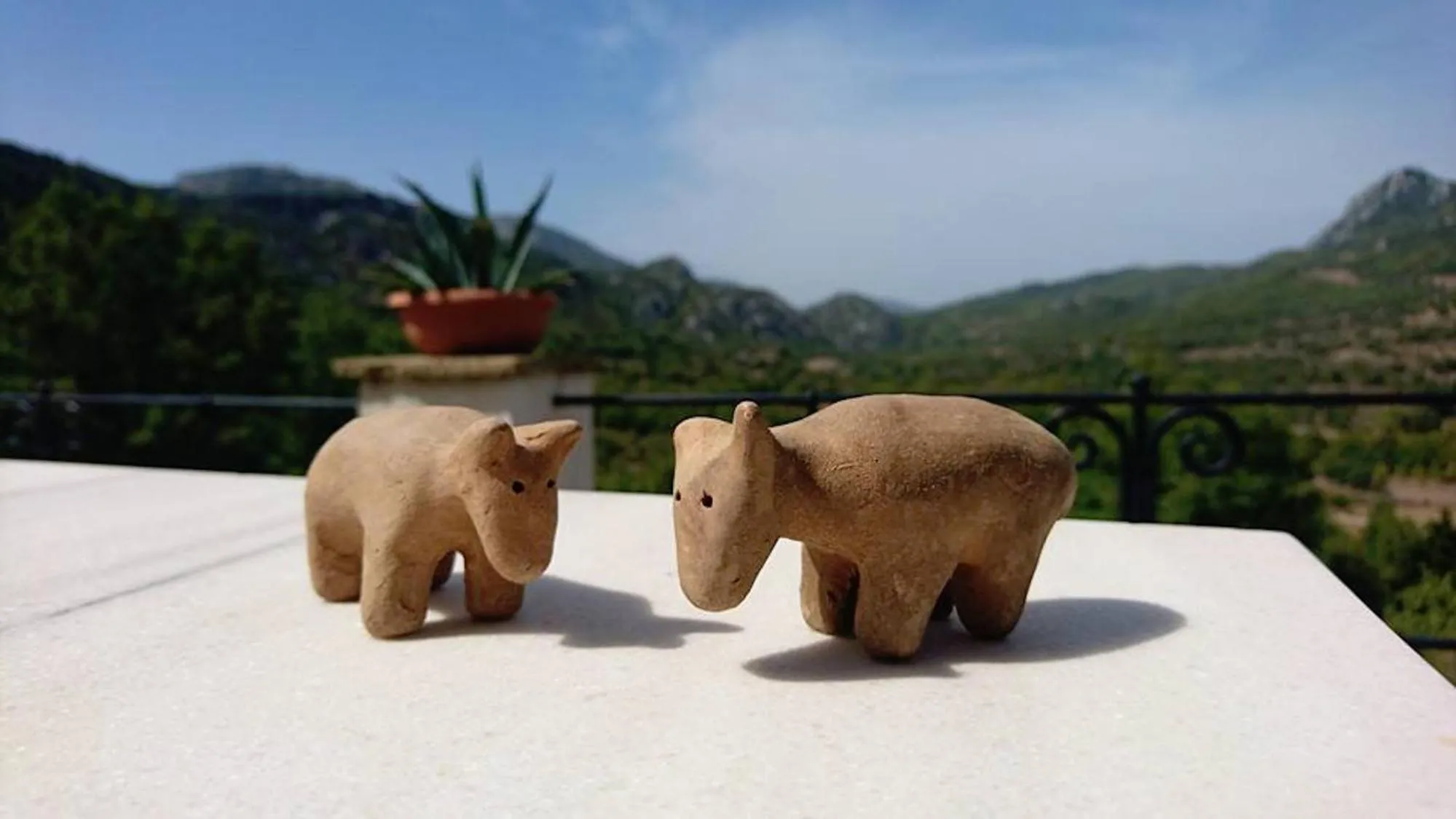 Decorative detail in Helicon Muses Friendly Mountain B&B Guesthouse