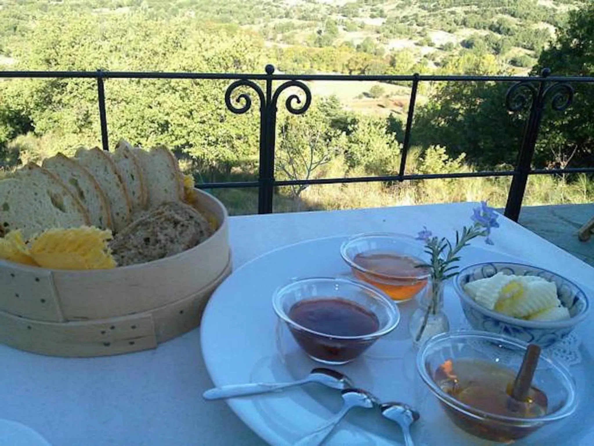 Food close-up in Helicon Muses Friendly Mountain B&B Guesthouse