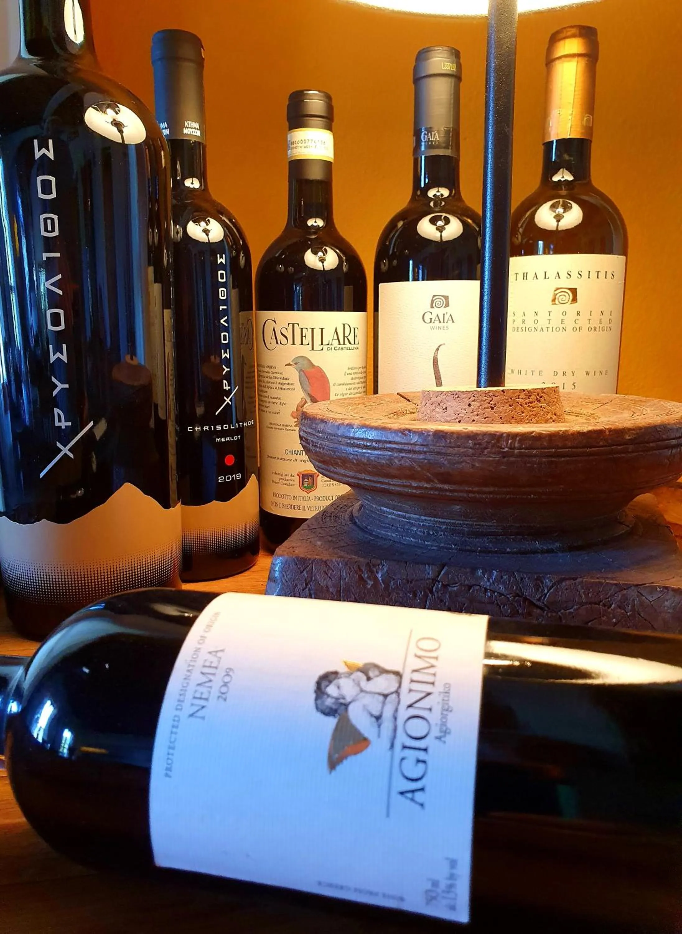 Drinks in Helicon Muses Friendly Mountain B&B Guesthouse