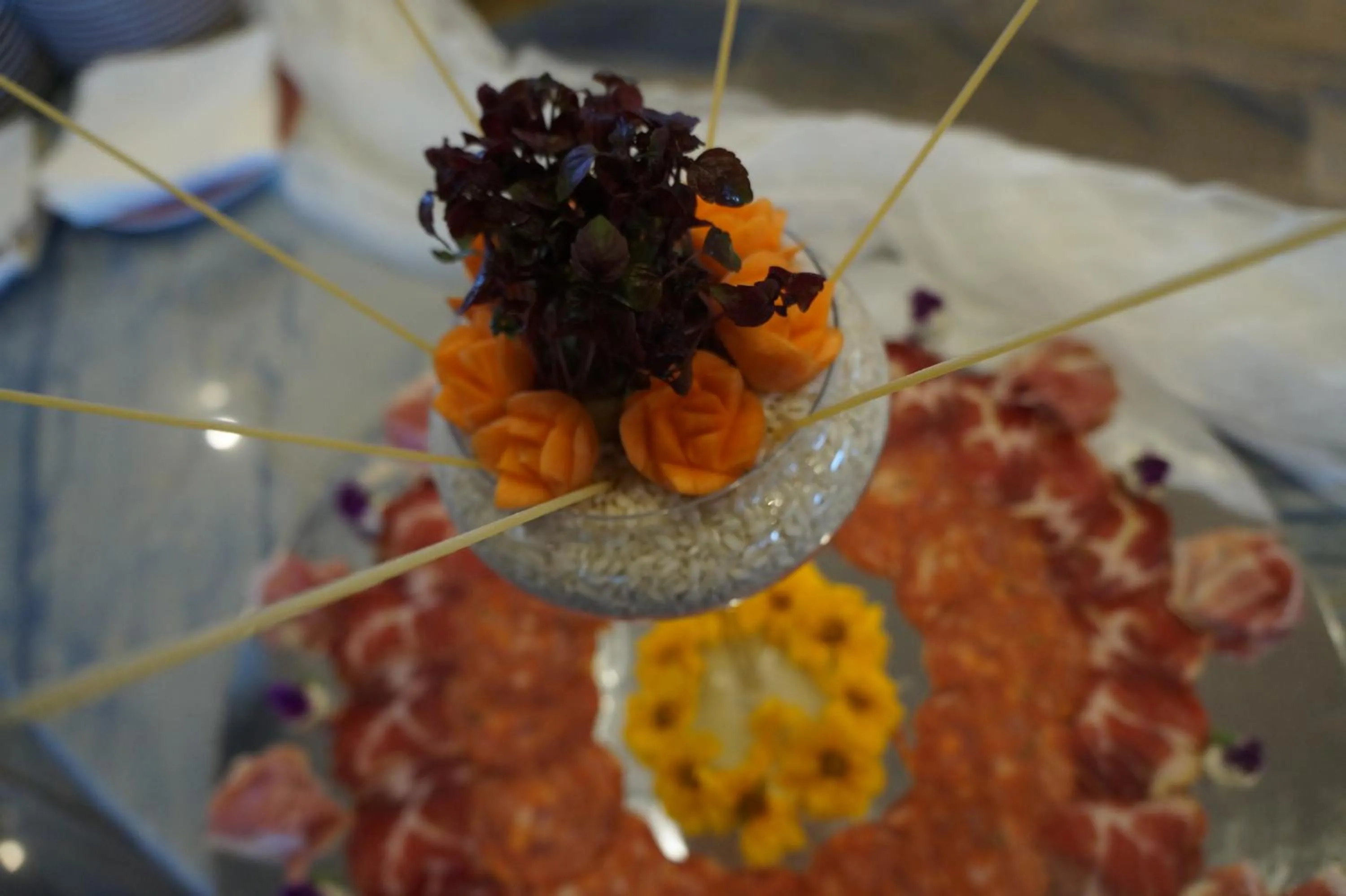 Food close-up in 501 Hotel