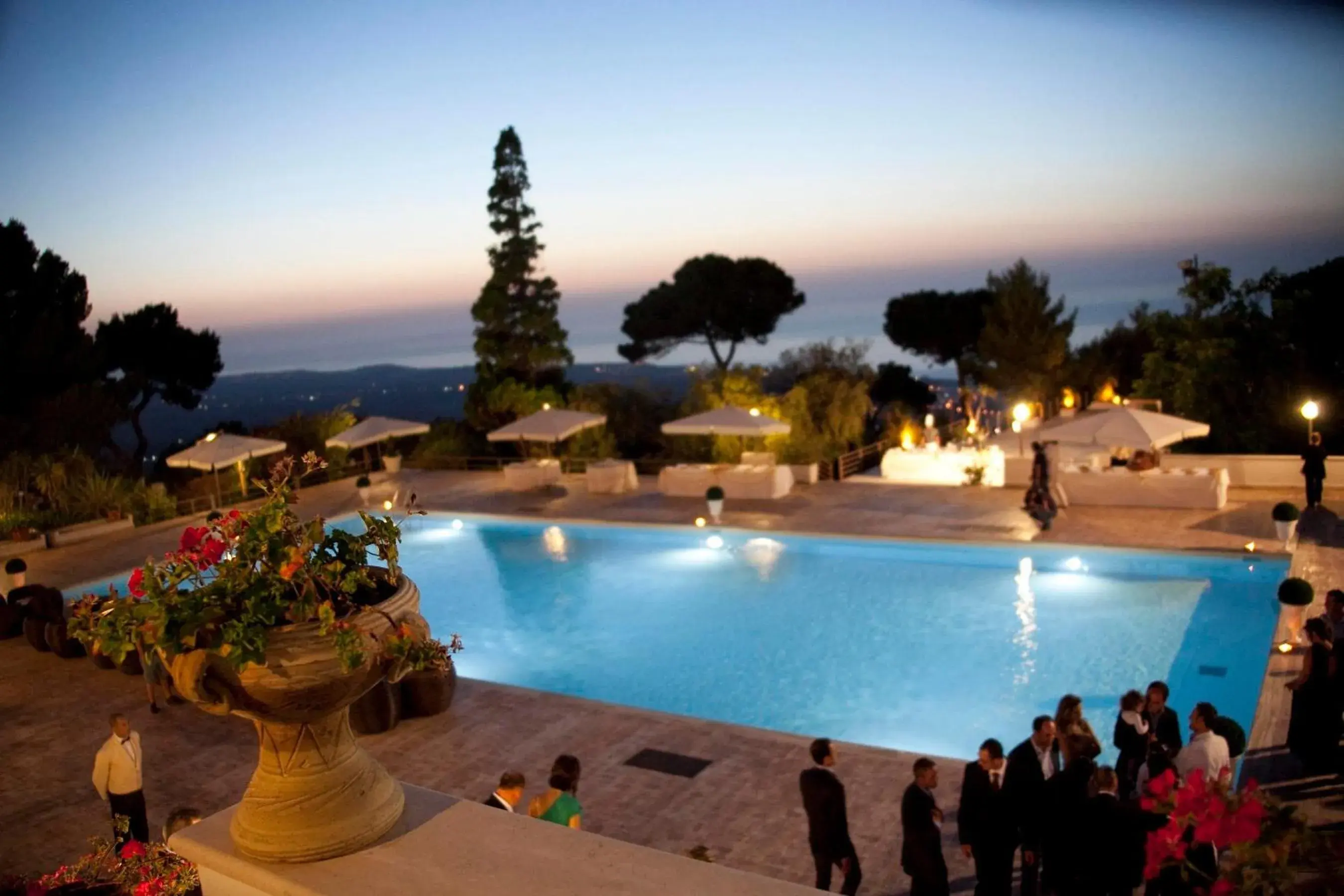 Pool view in 501 Hotel Pool view in 501 Hotel