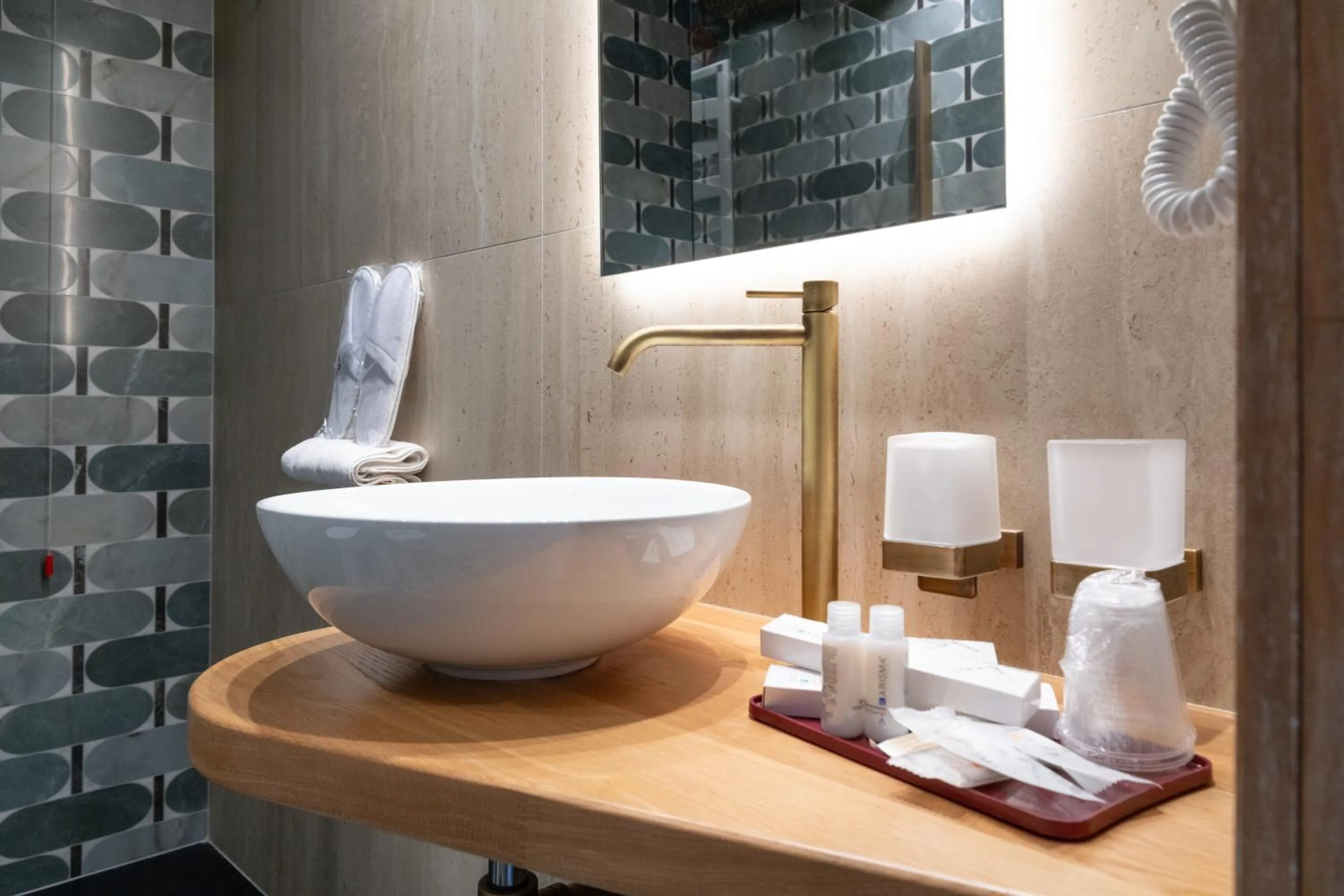 Bathroom in 501 Hotel