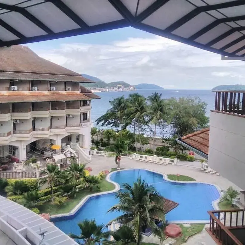 Bird's eye view in The Orient Star Resort Lumut Bird's eye view in The Orient Star Resort Lumut