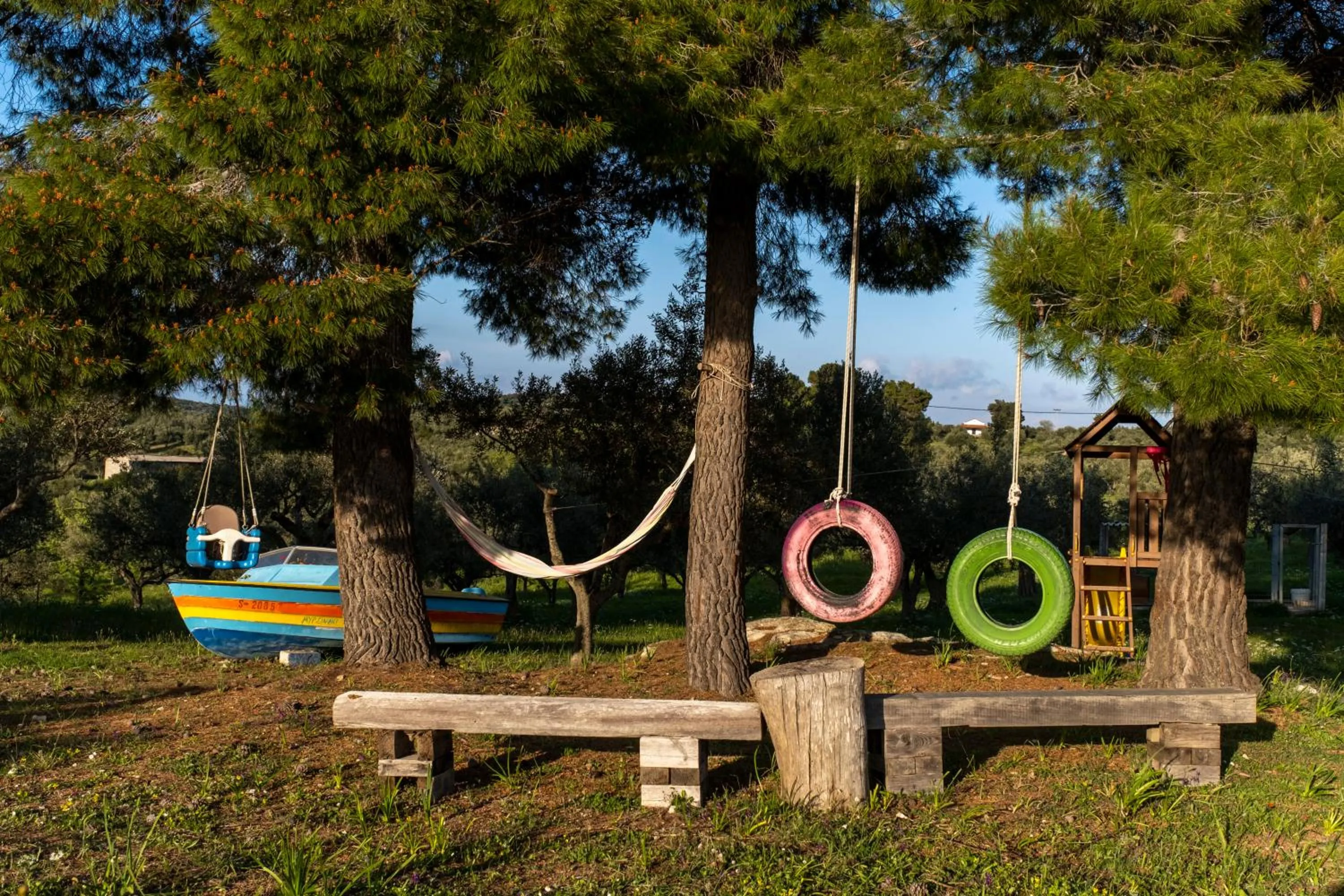 Children play ground in Chamaloni Cottages