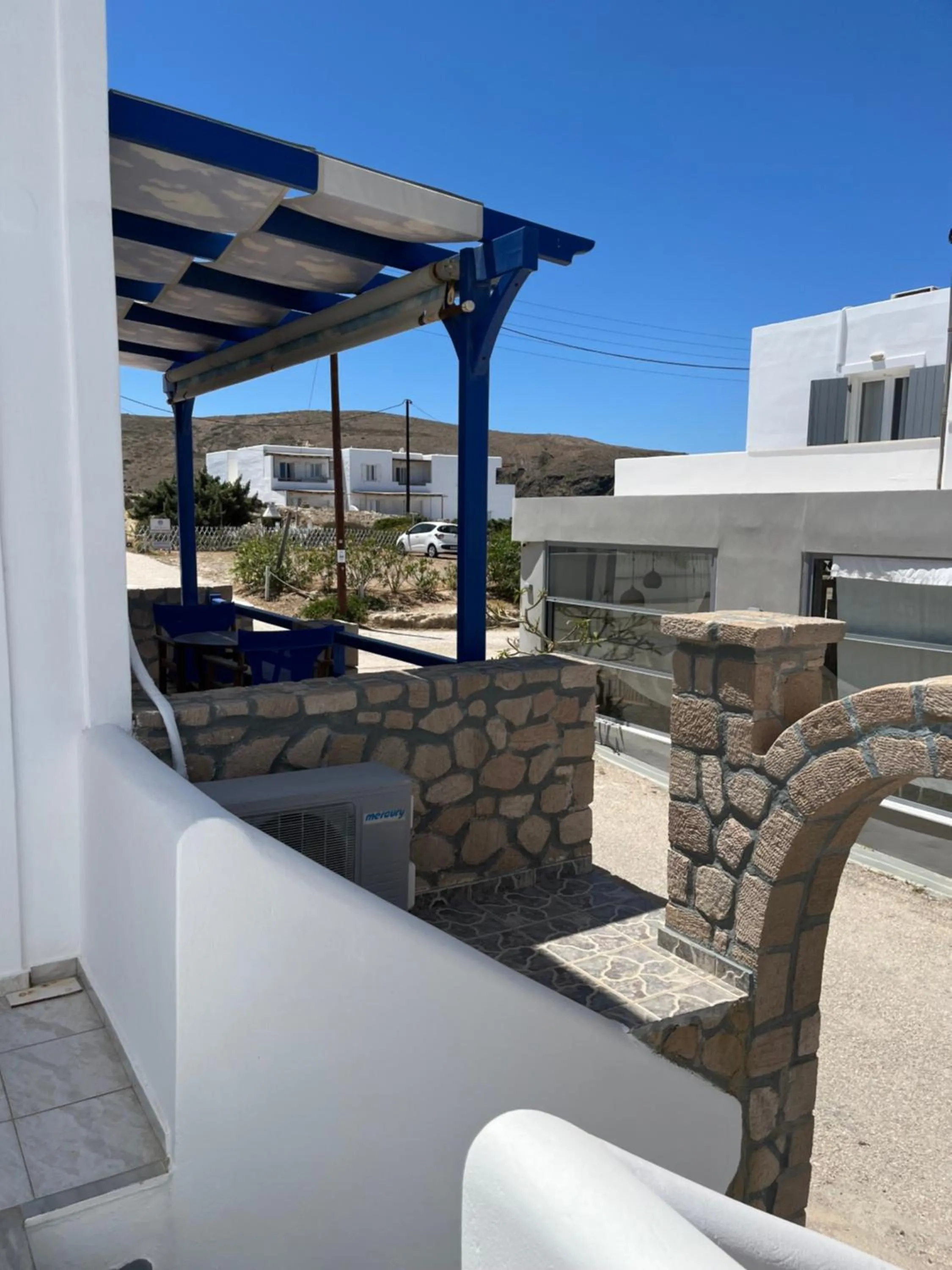 Balcony/Terrace in Captain Stavros Milos