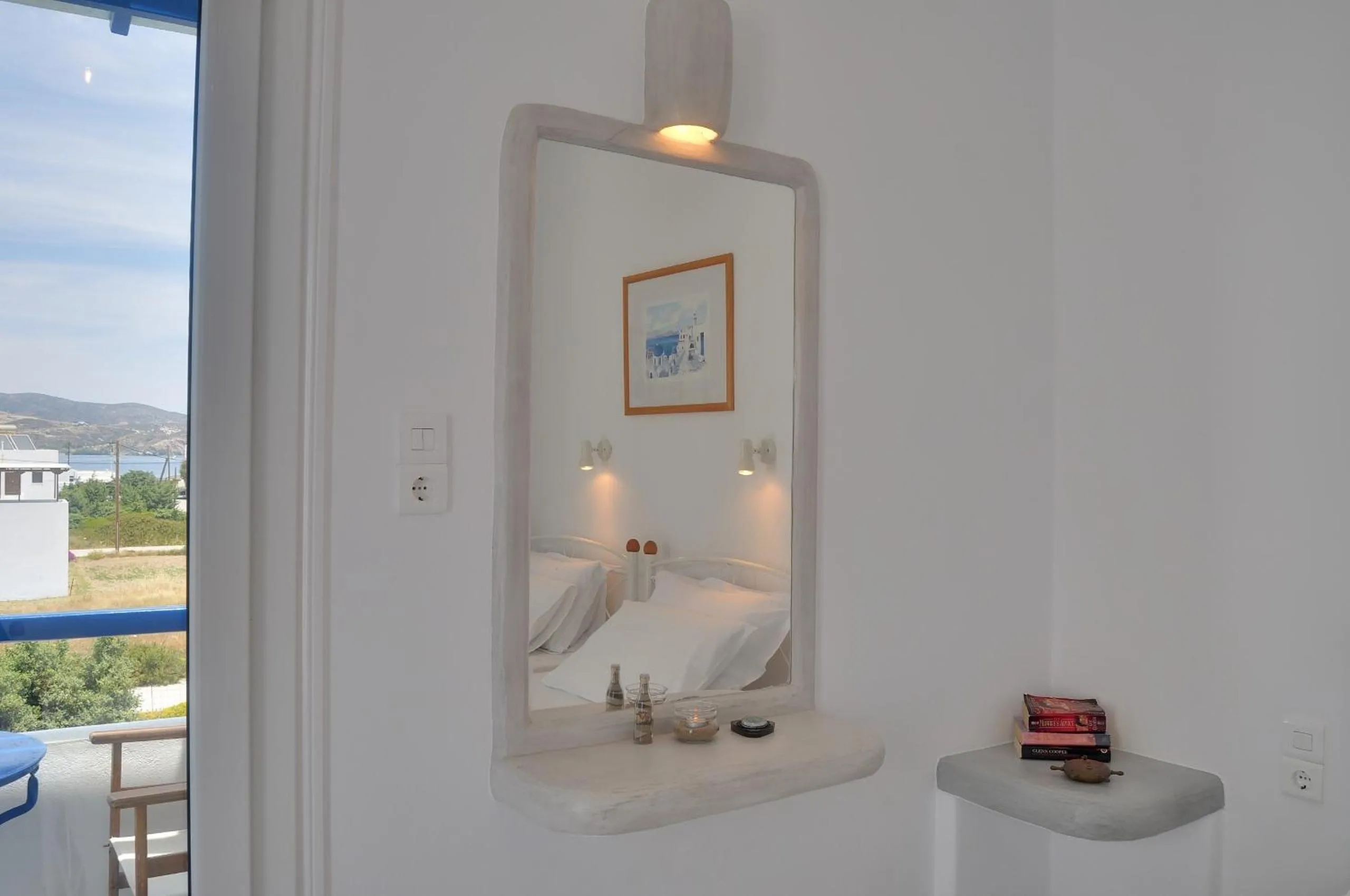 Twin Room in Captain Stavros Milos