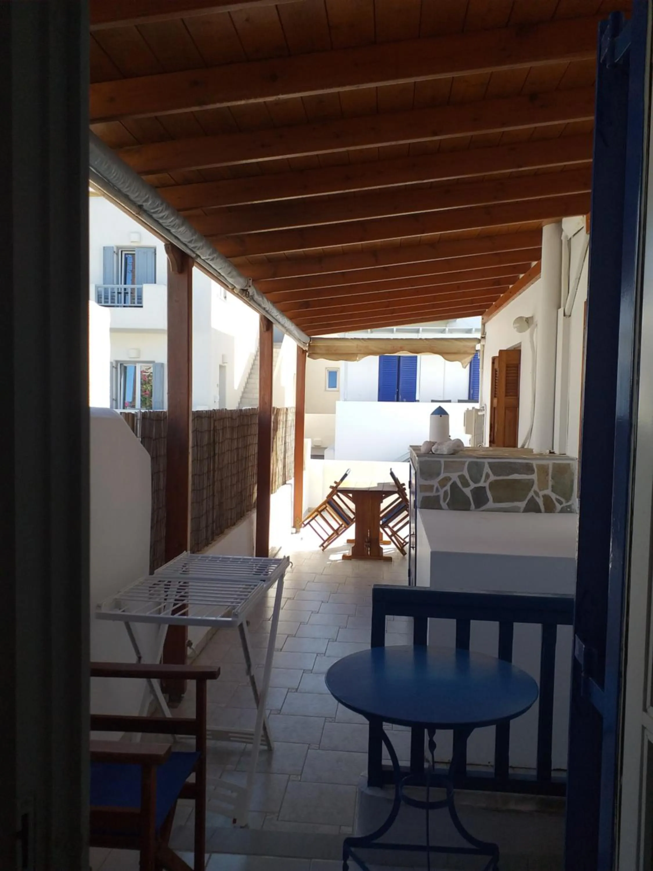 Balcony/Terrace in Captain Stavros Milos