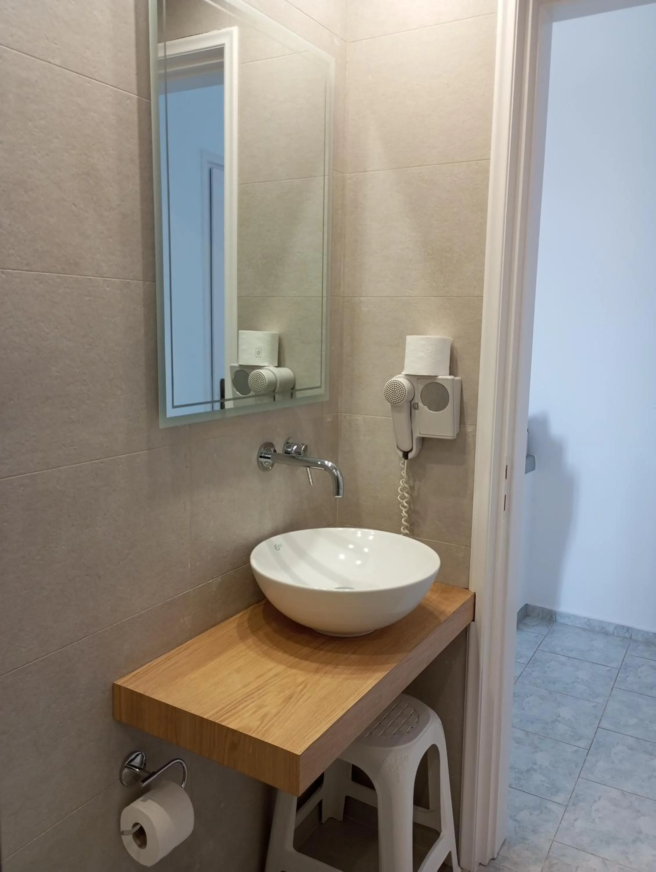 Bathroom in Captain Stavros Milos