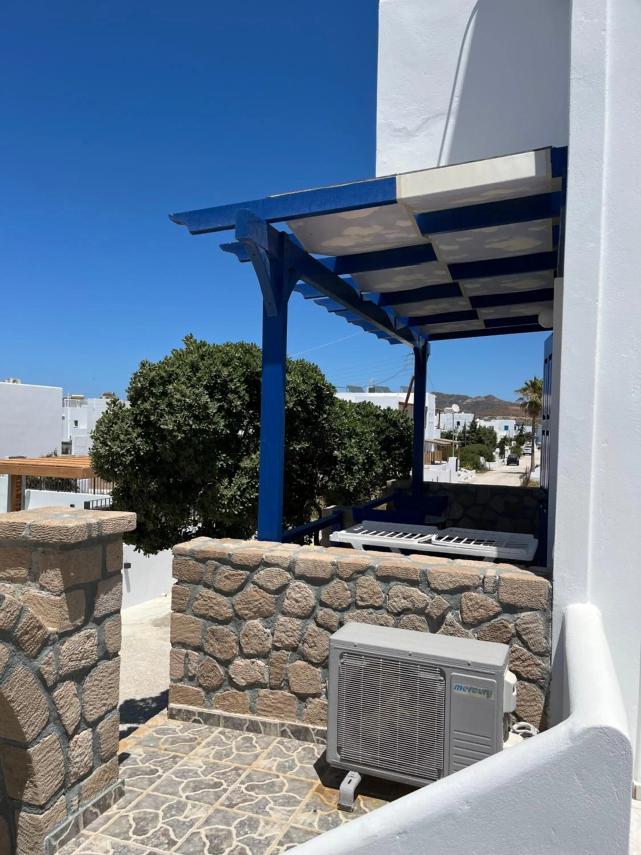 Balcony/Terrace in Captain Stavros Milos