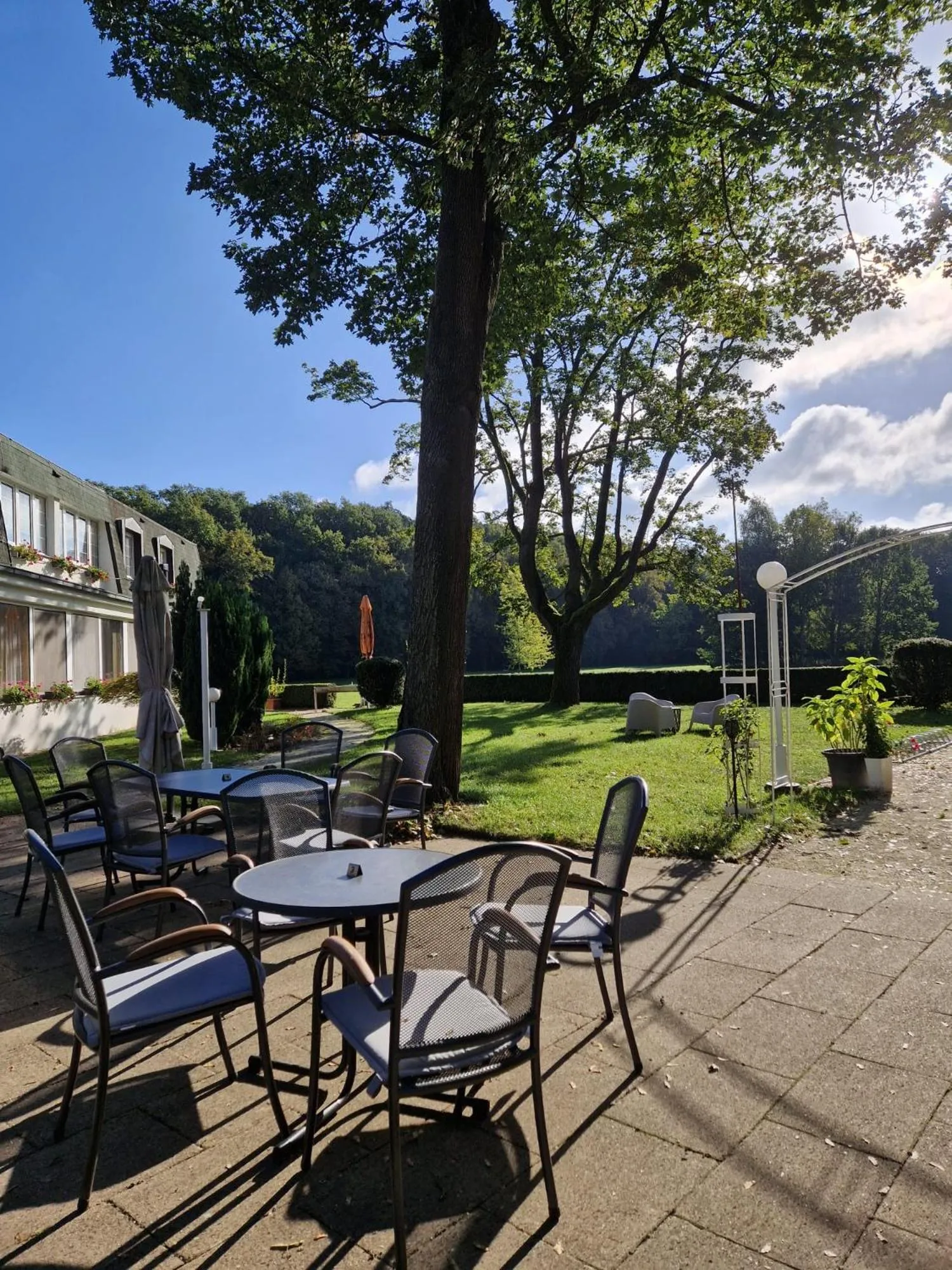 Garden in Hotel Ostrov