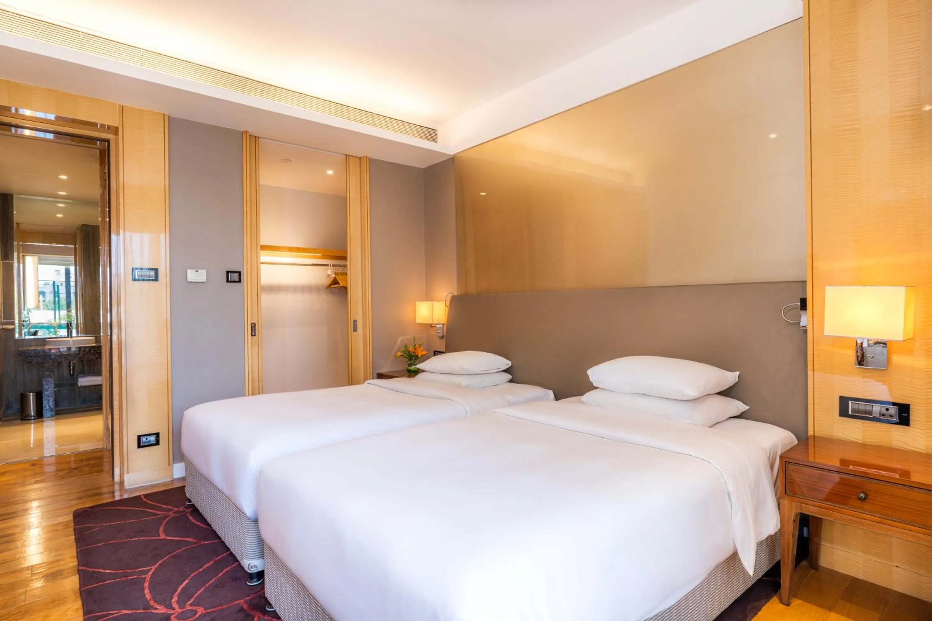 Bed in Hyatt Regency Pune Hotel & Residences