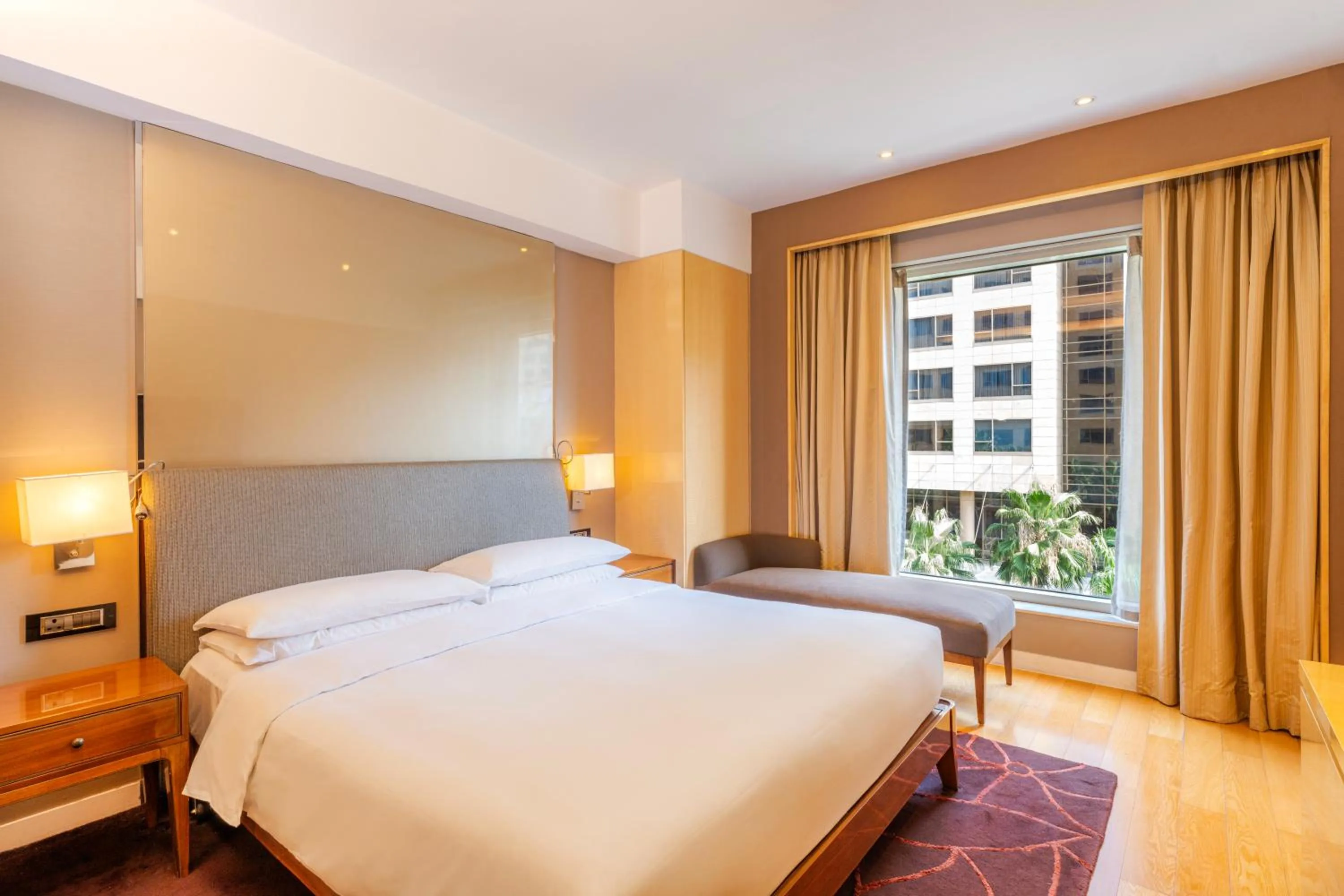 Bed in Hyatt Regency Pune Hotel & Residences