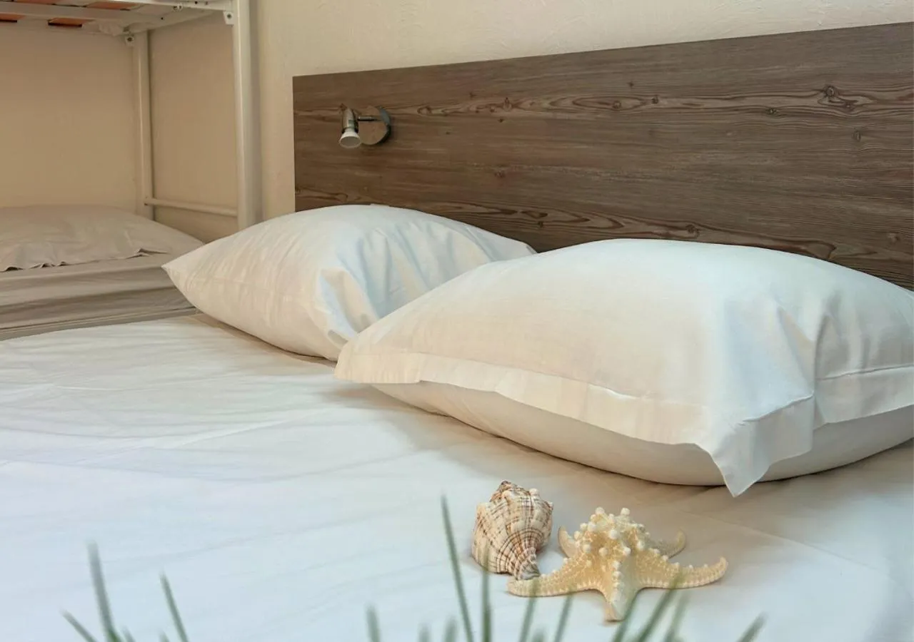 Bed in Hôtel Le Carnon