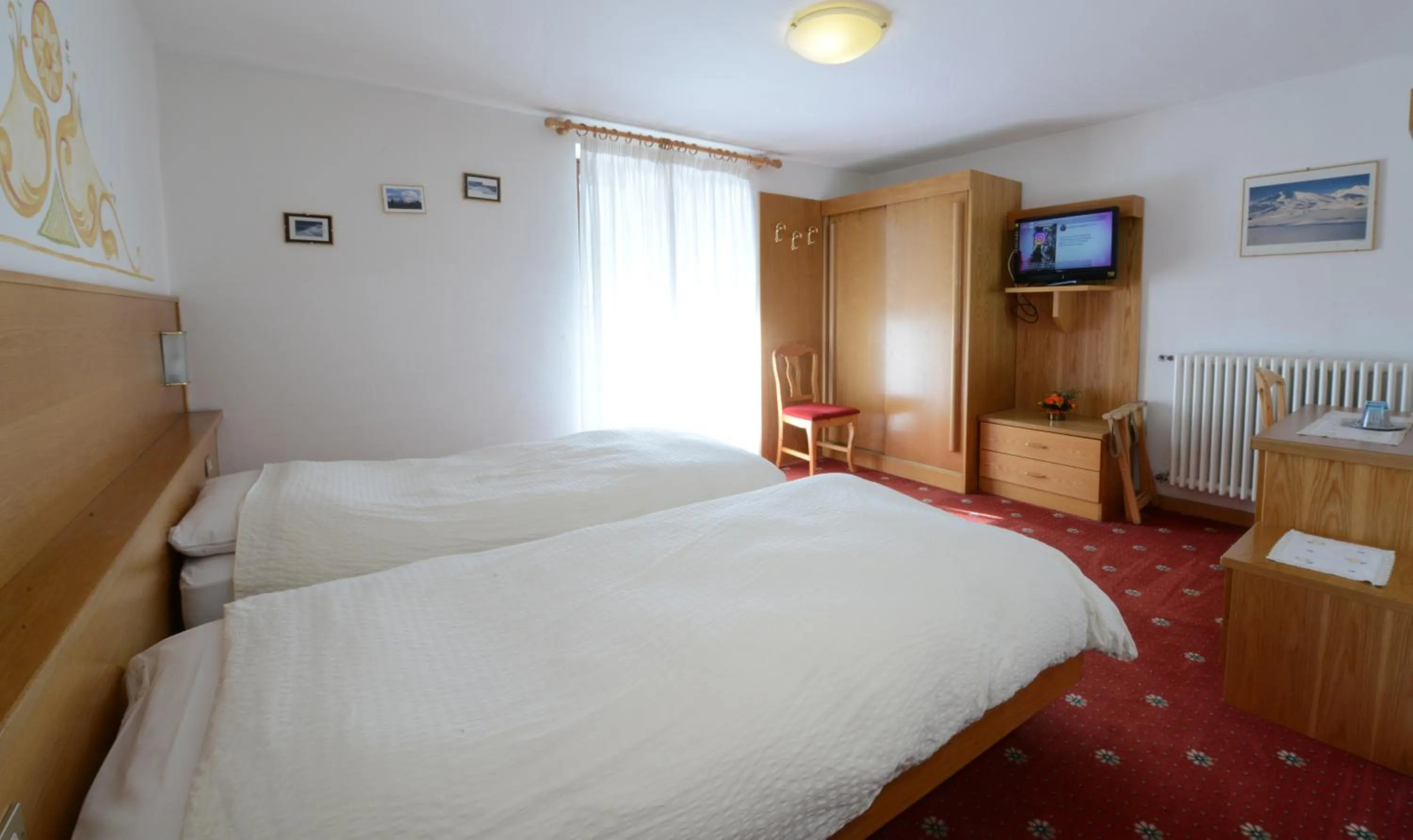 Bed in Hotel Presena