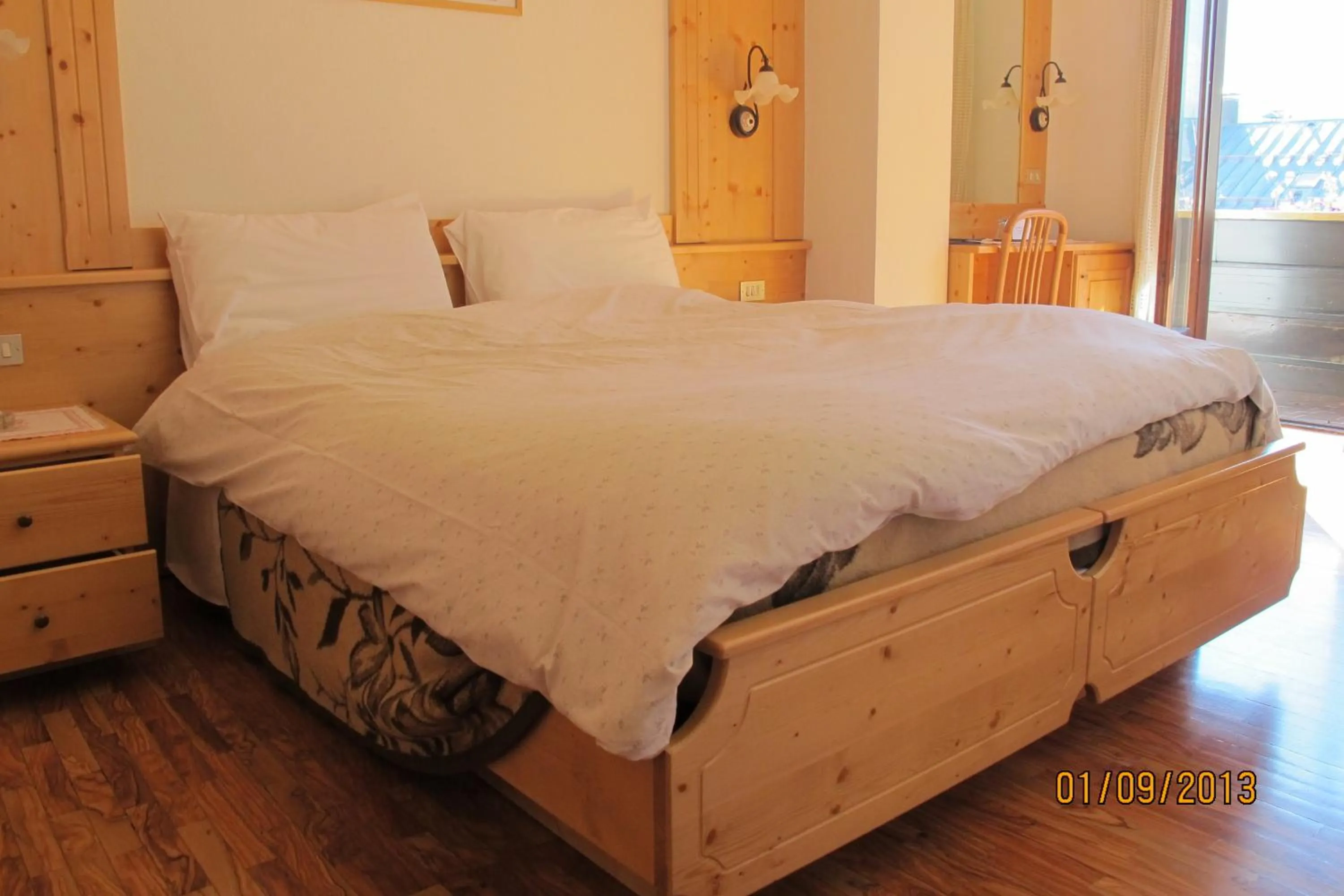 Bed in Hotel Presena