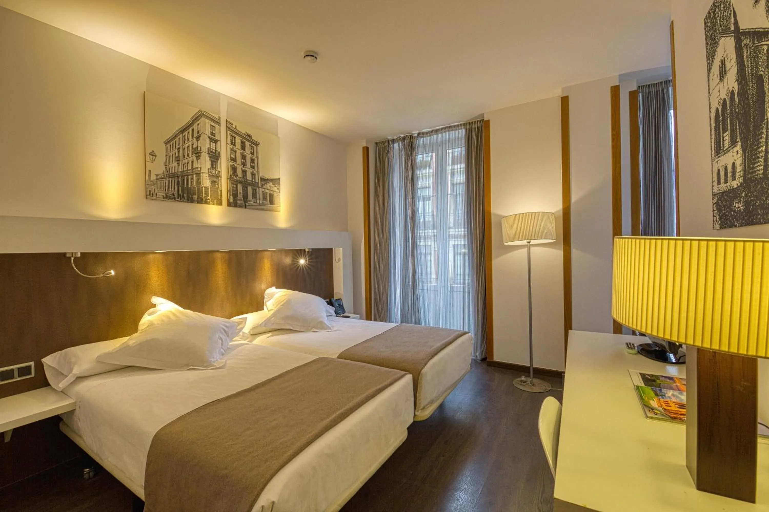 Bed in Gran Hotel España