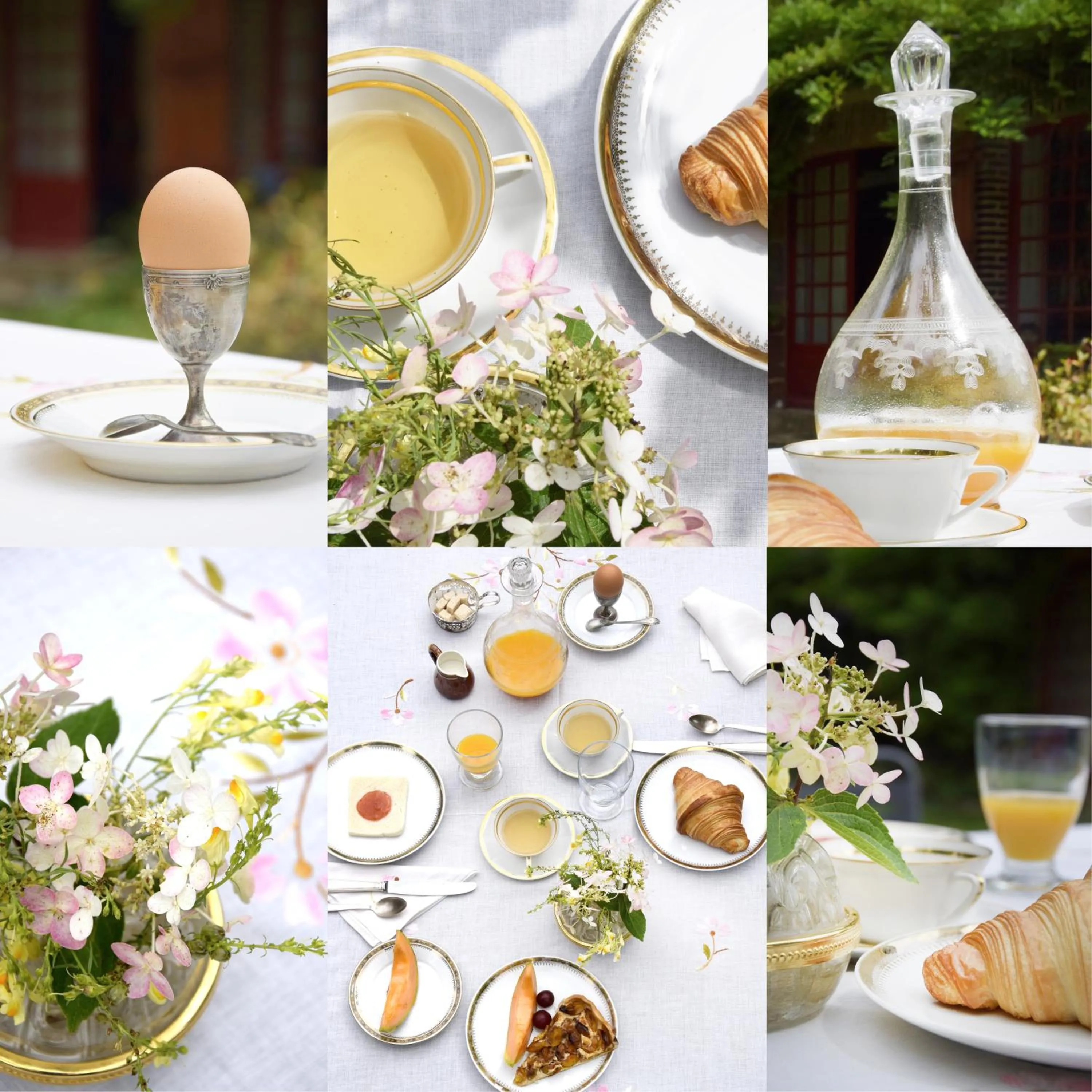 Continental breakfast in Art House Domaine de l'Ocrerie