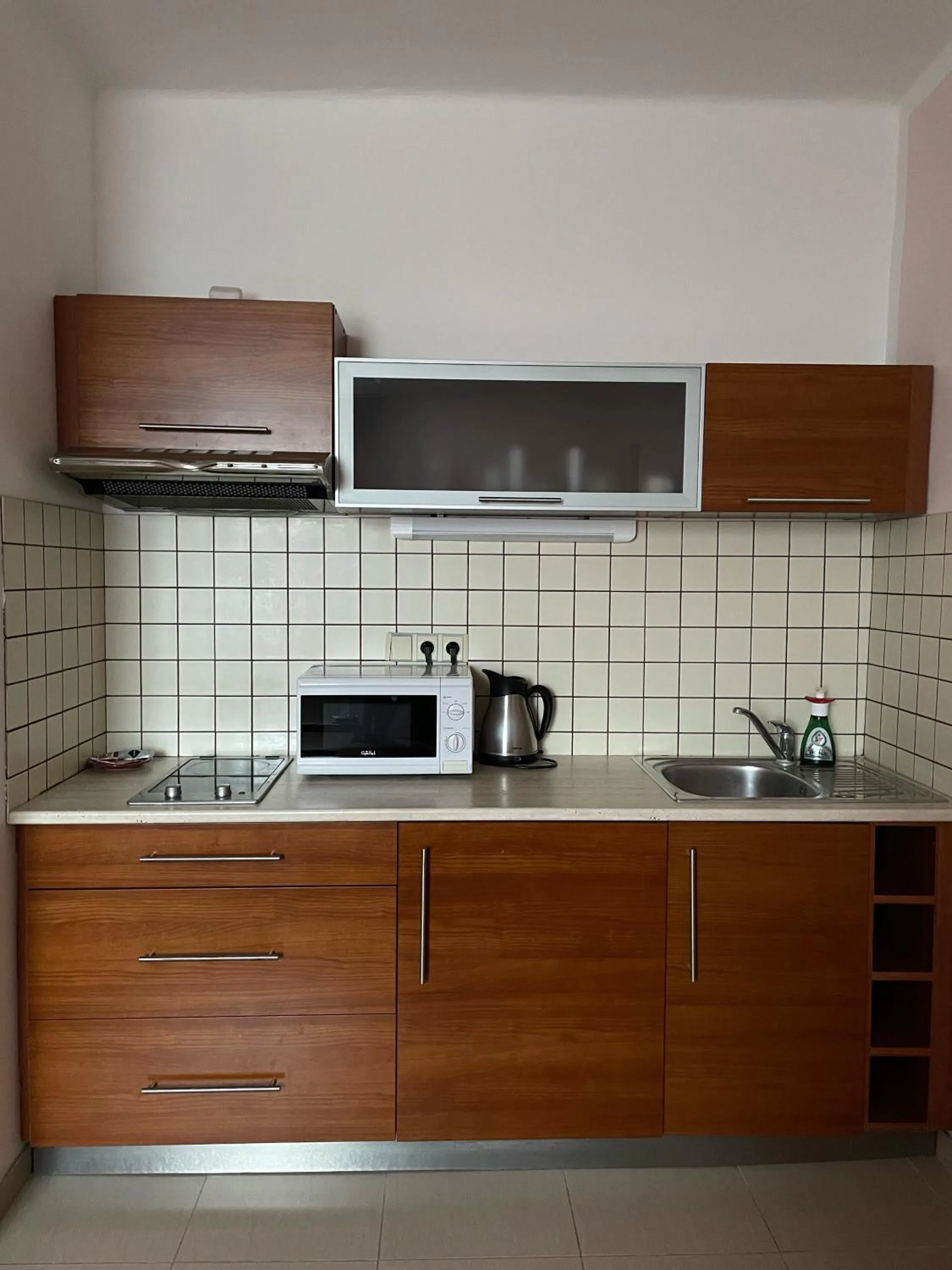 Kitchen or kitchenette in Hotel Ostrov Garni