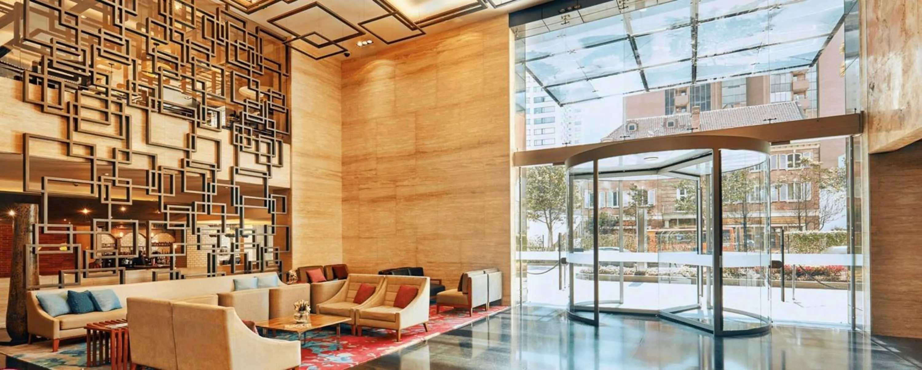 Lobby or reception in Hilton Bogotá