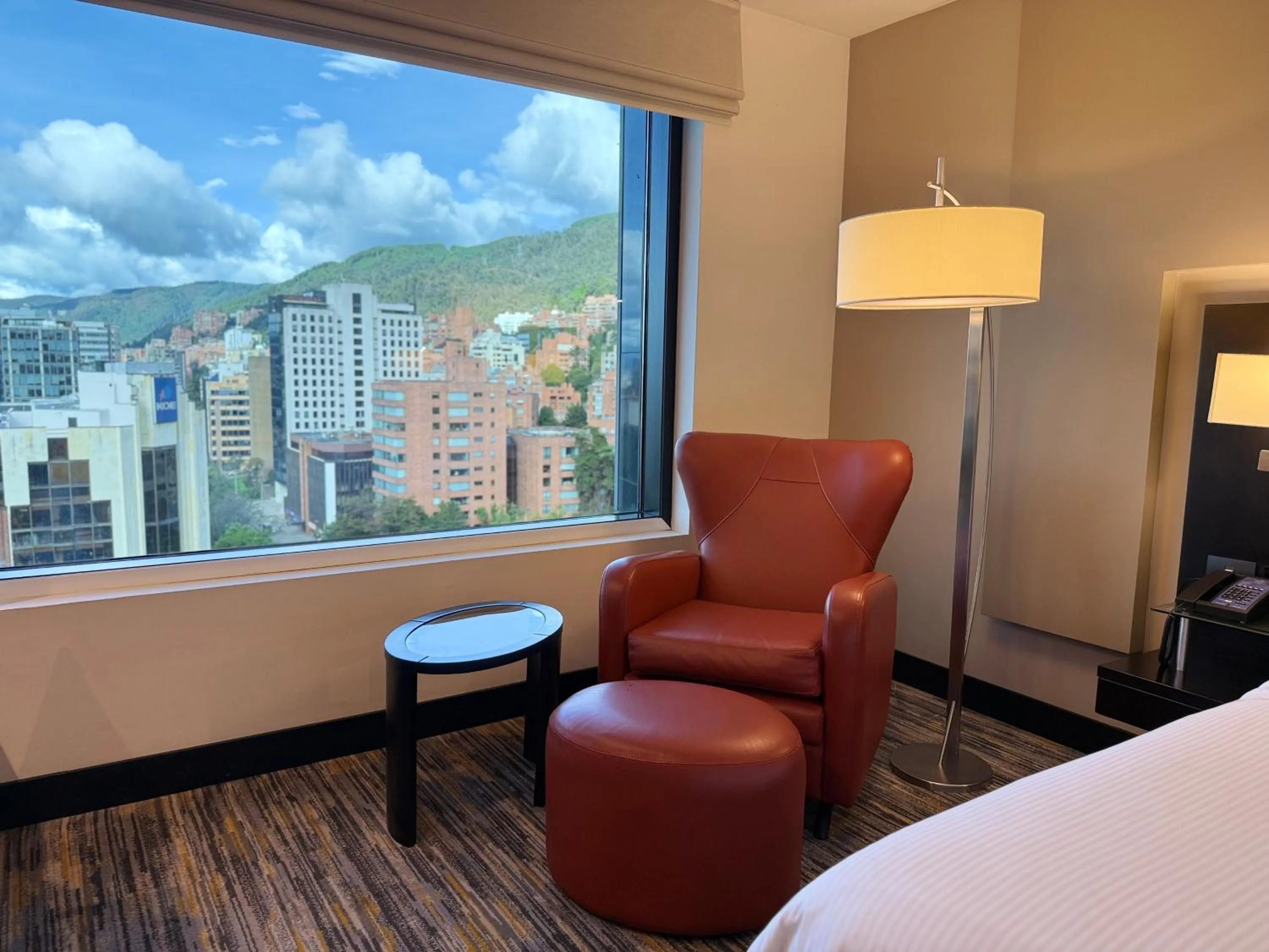 Seating area in Hilton Bogotá