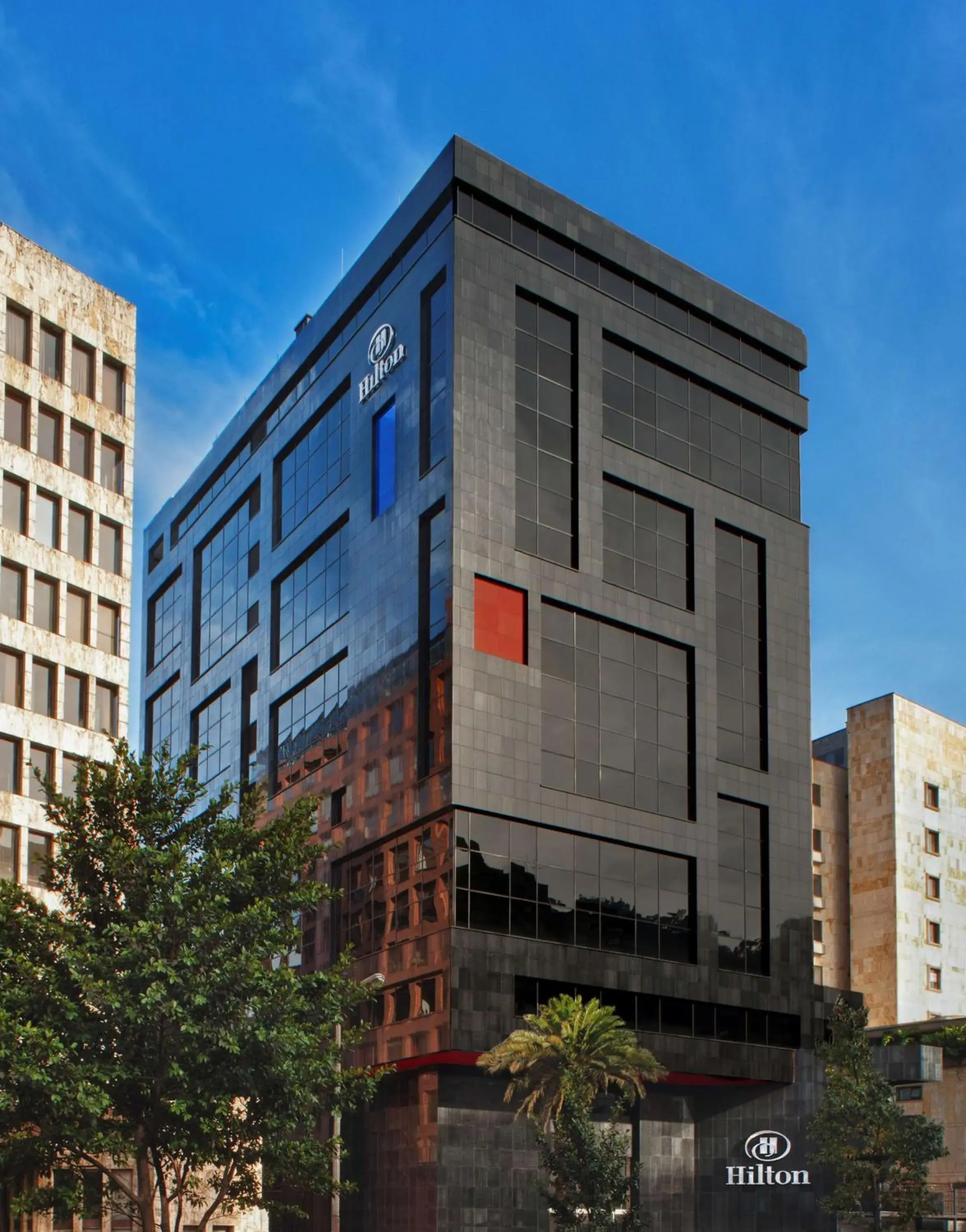 Property building in Hilton Bogotá Property building in Hilton Bogotá