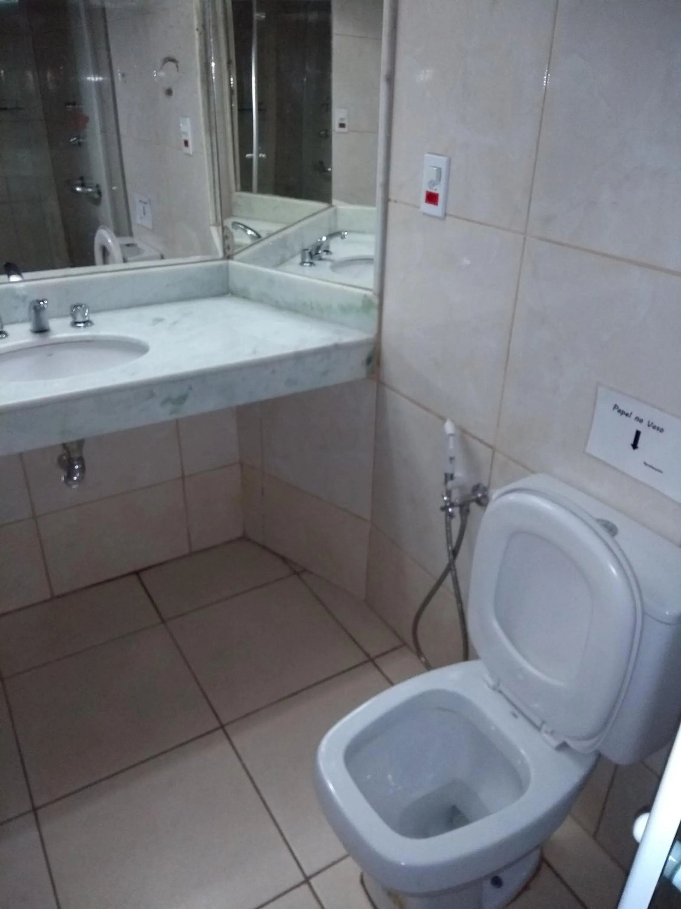 Bathroom in Hotel Bragança