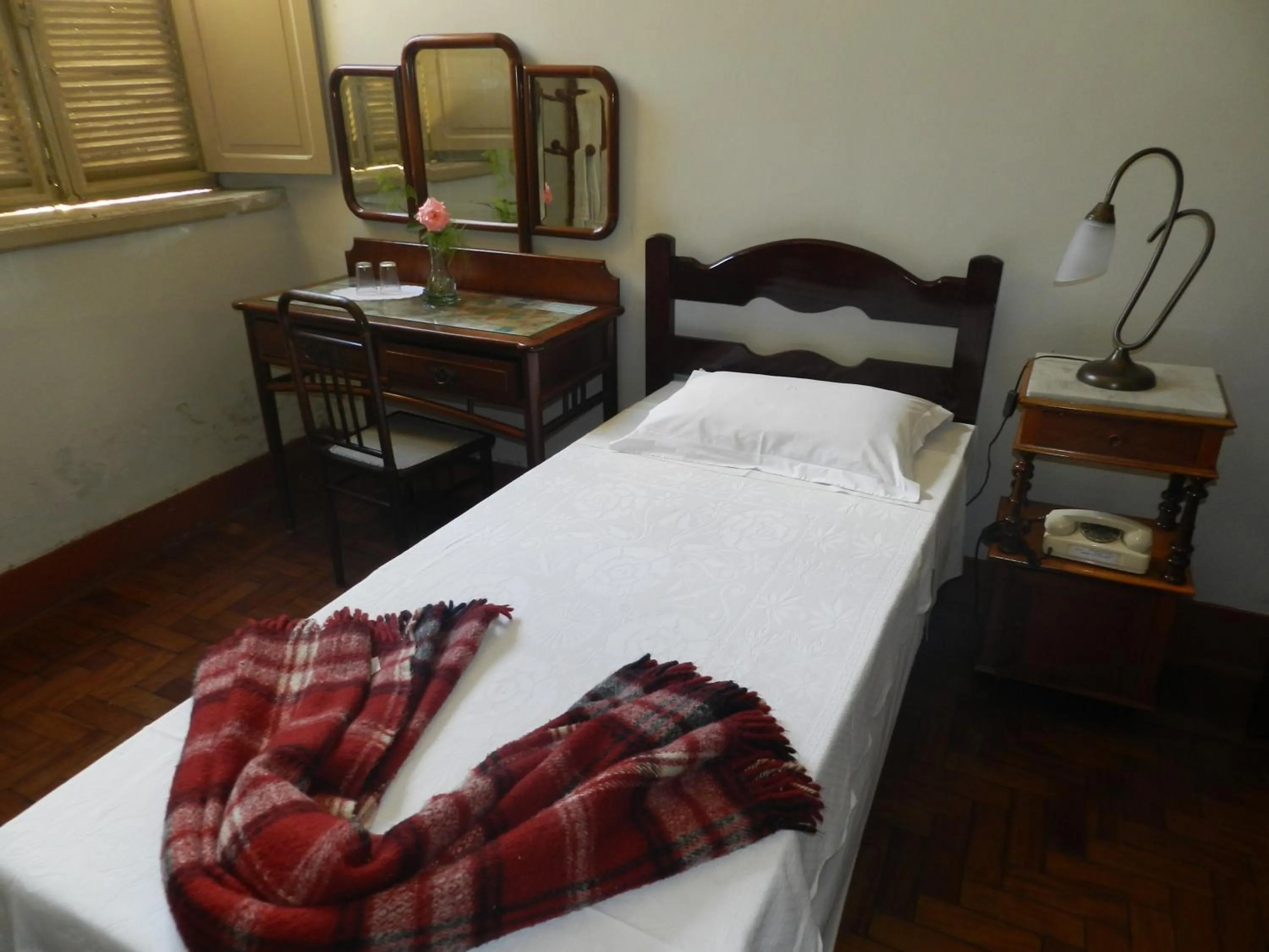 Bed in Hotel Bragança