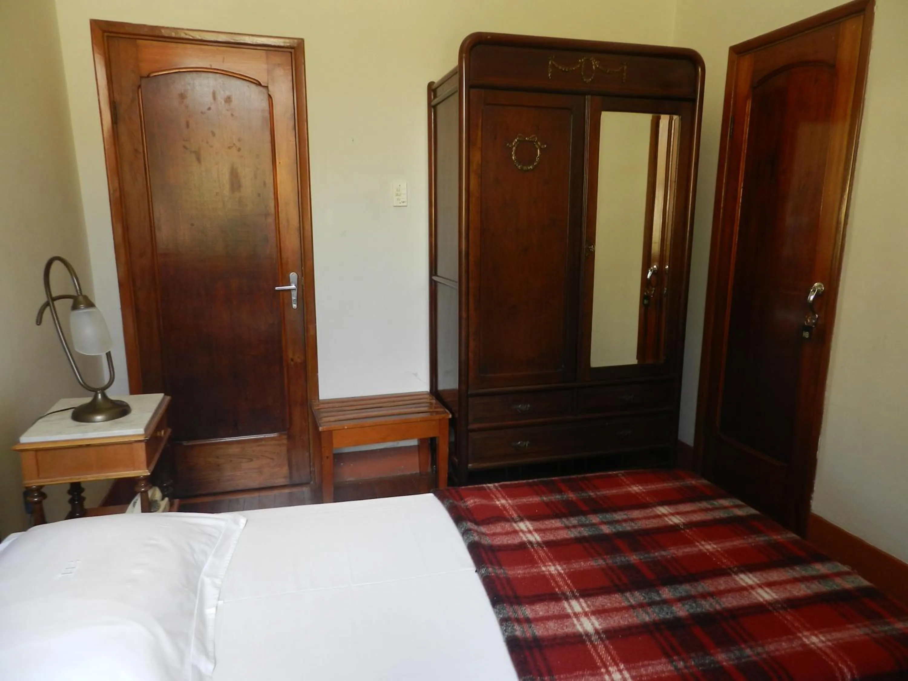 Bed in Hotel Bragança