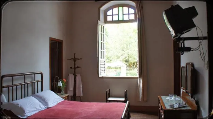 Bed in Hotel Bragança