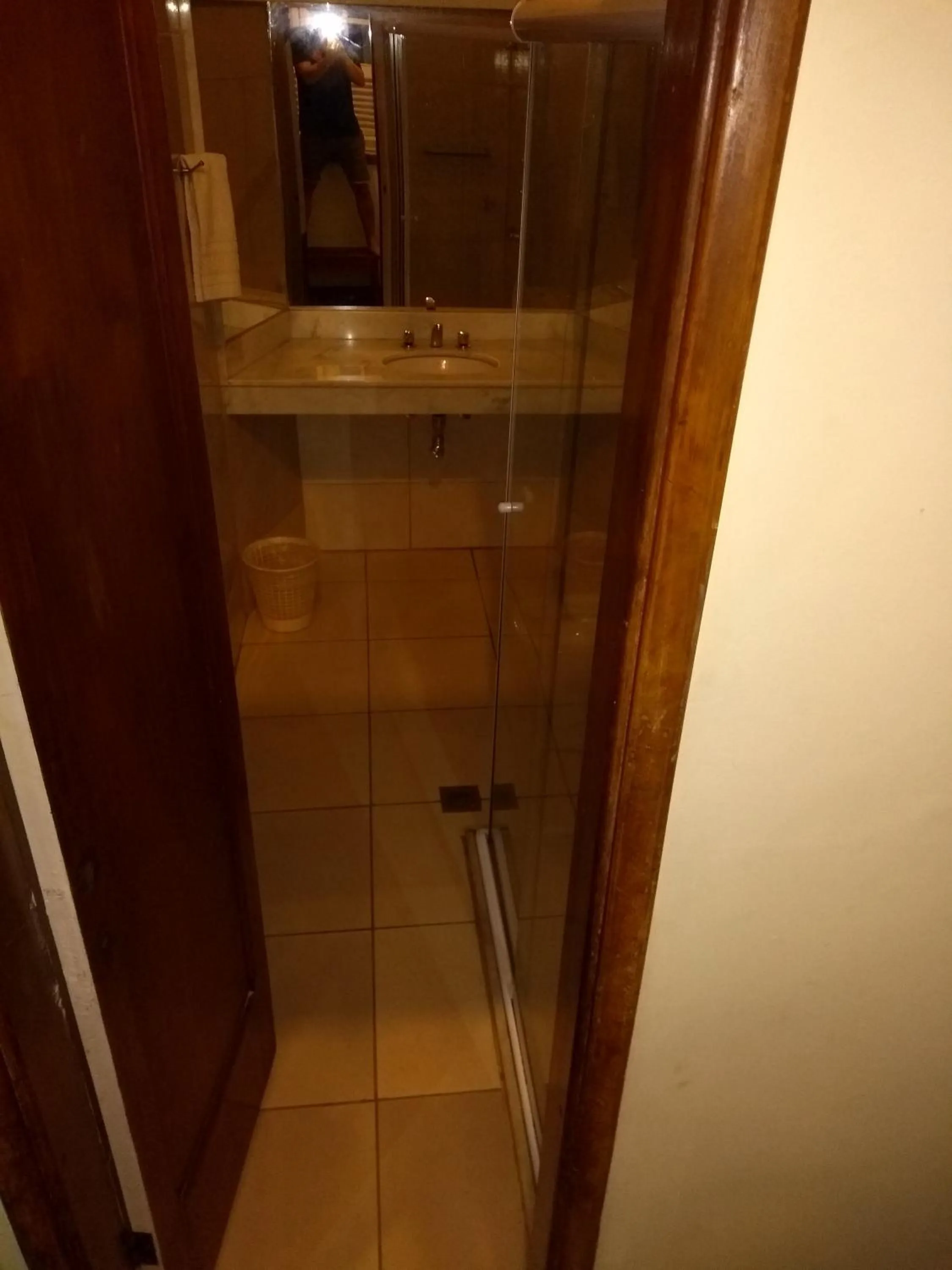 Bathroom in Hotel Bragança