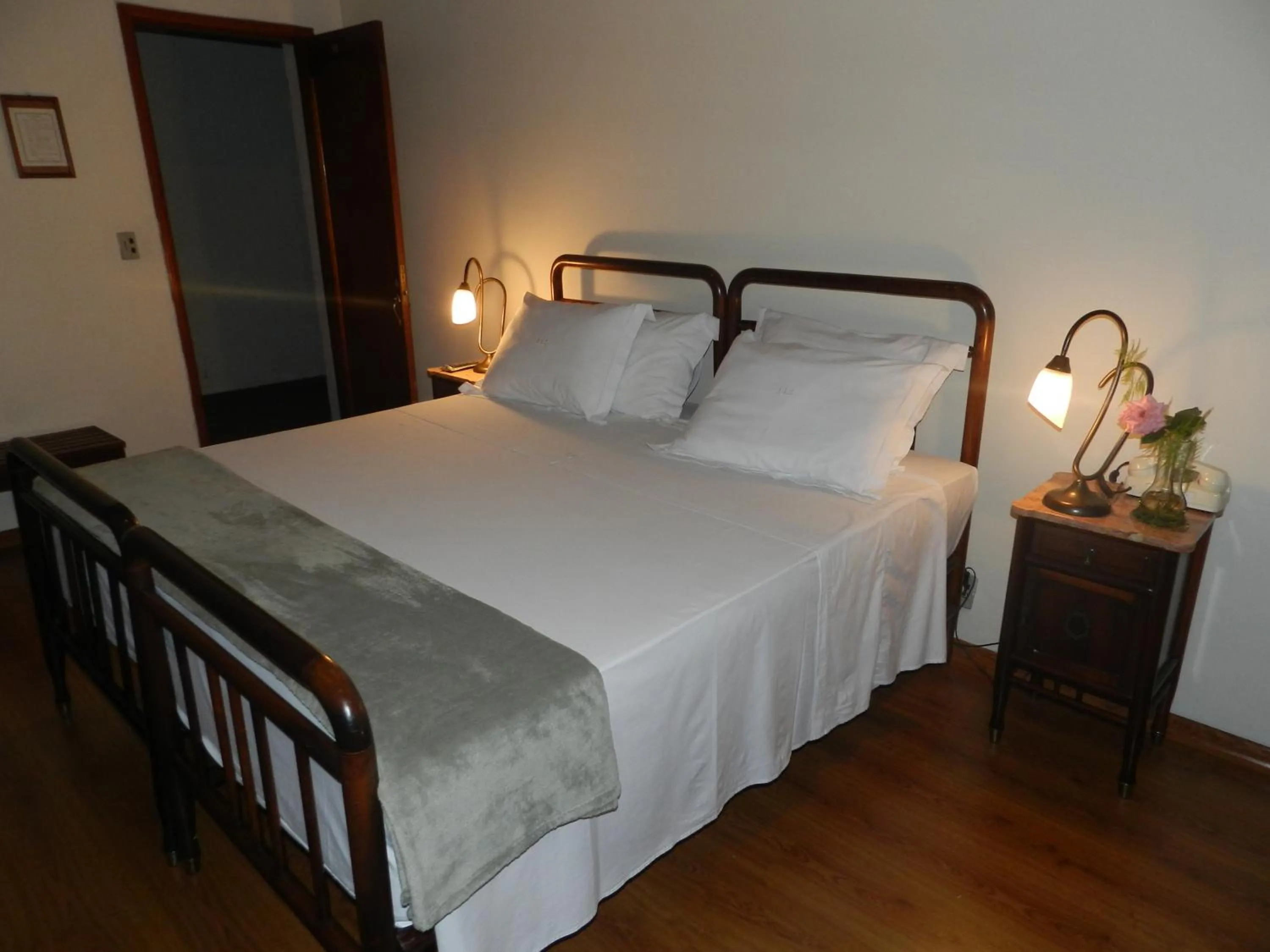Bed in Hotel Bragança