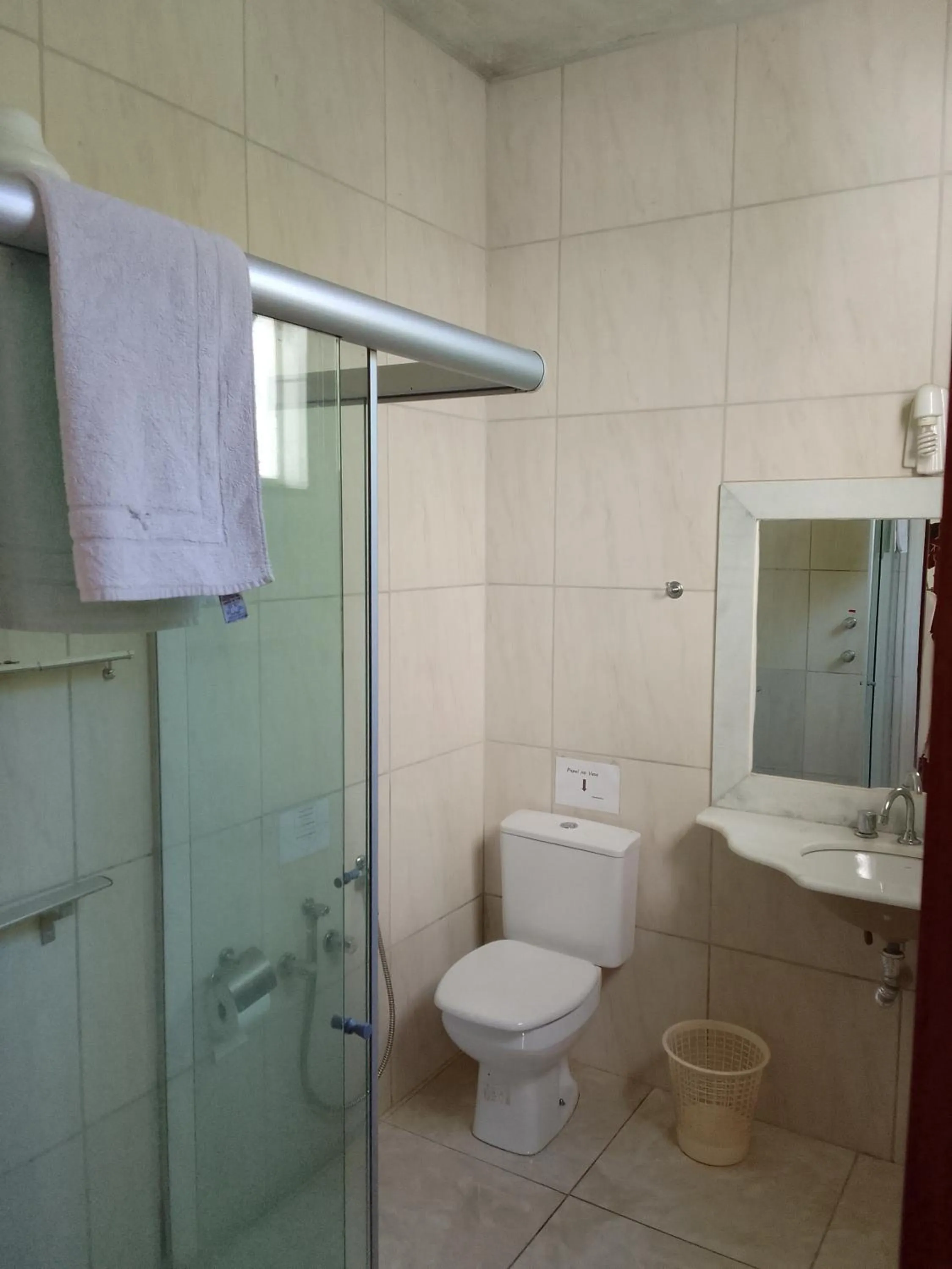 Bathroom in Hotel Bragança