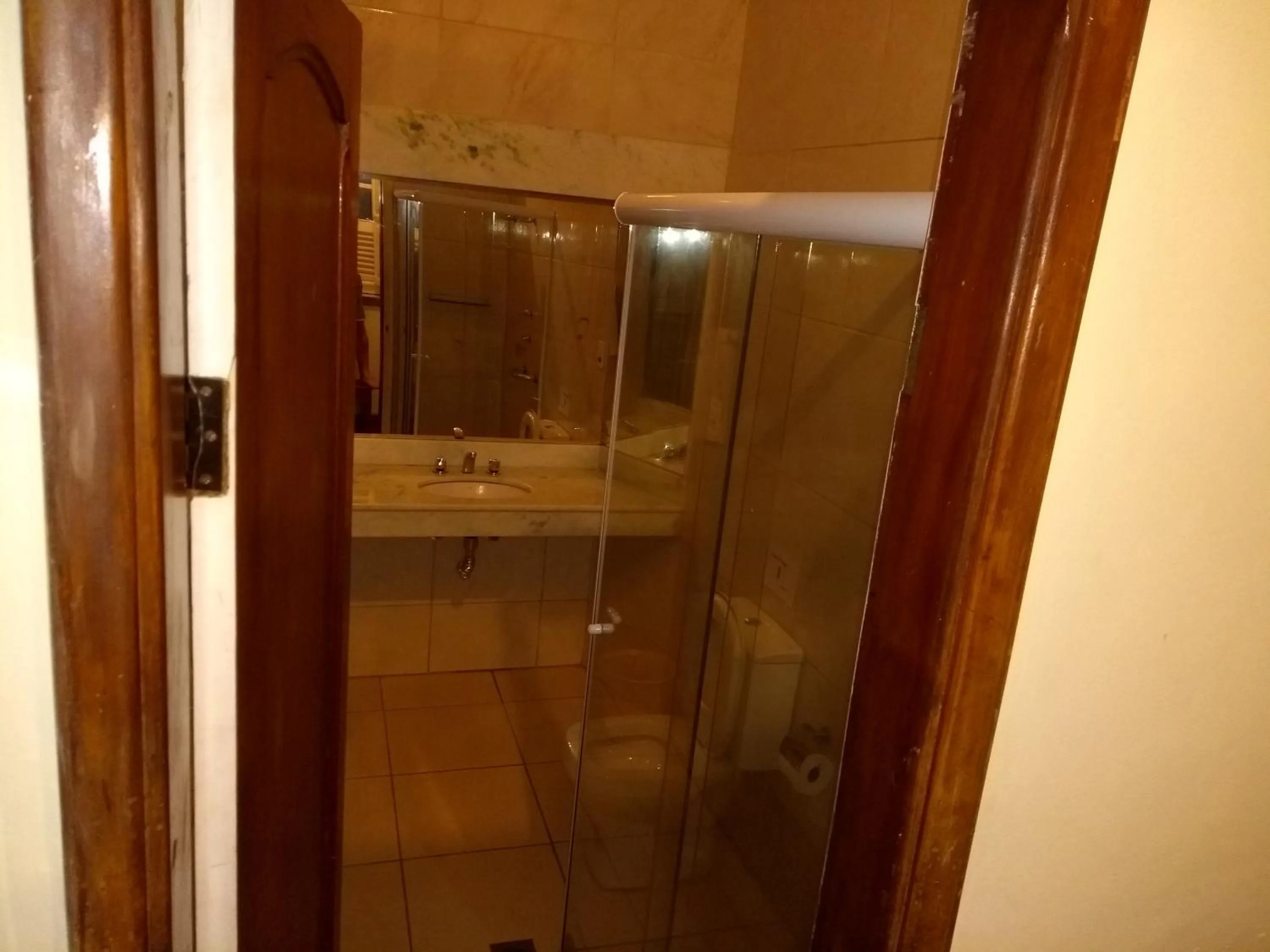 Bathroom in Hotel Bragança