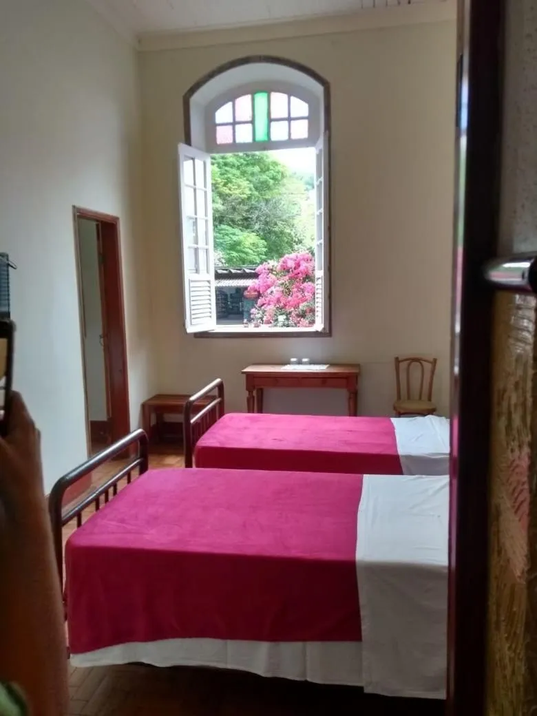 Bed in Hotel Bragança