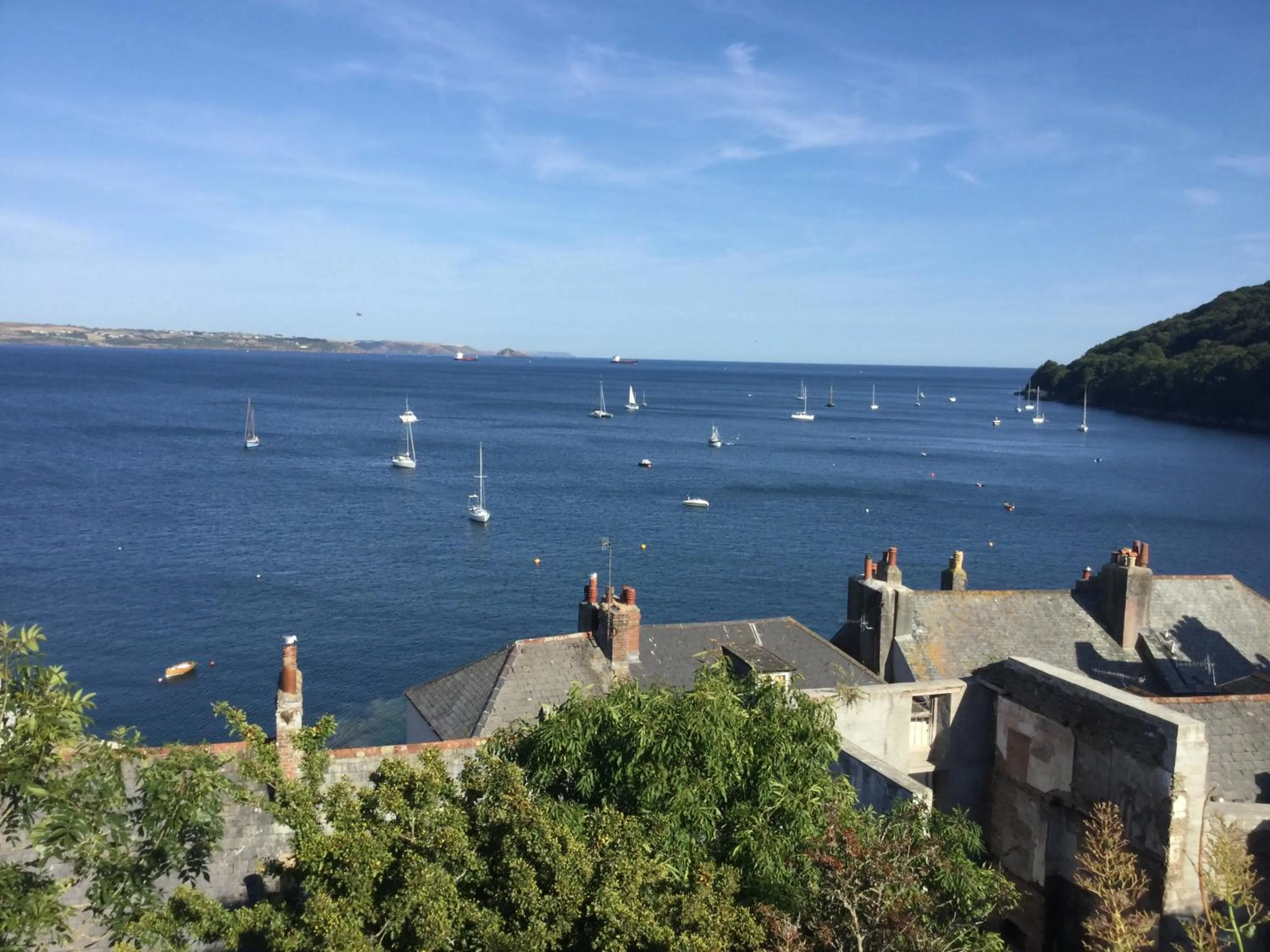 Sea view in Coombe House B&B