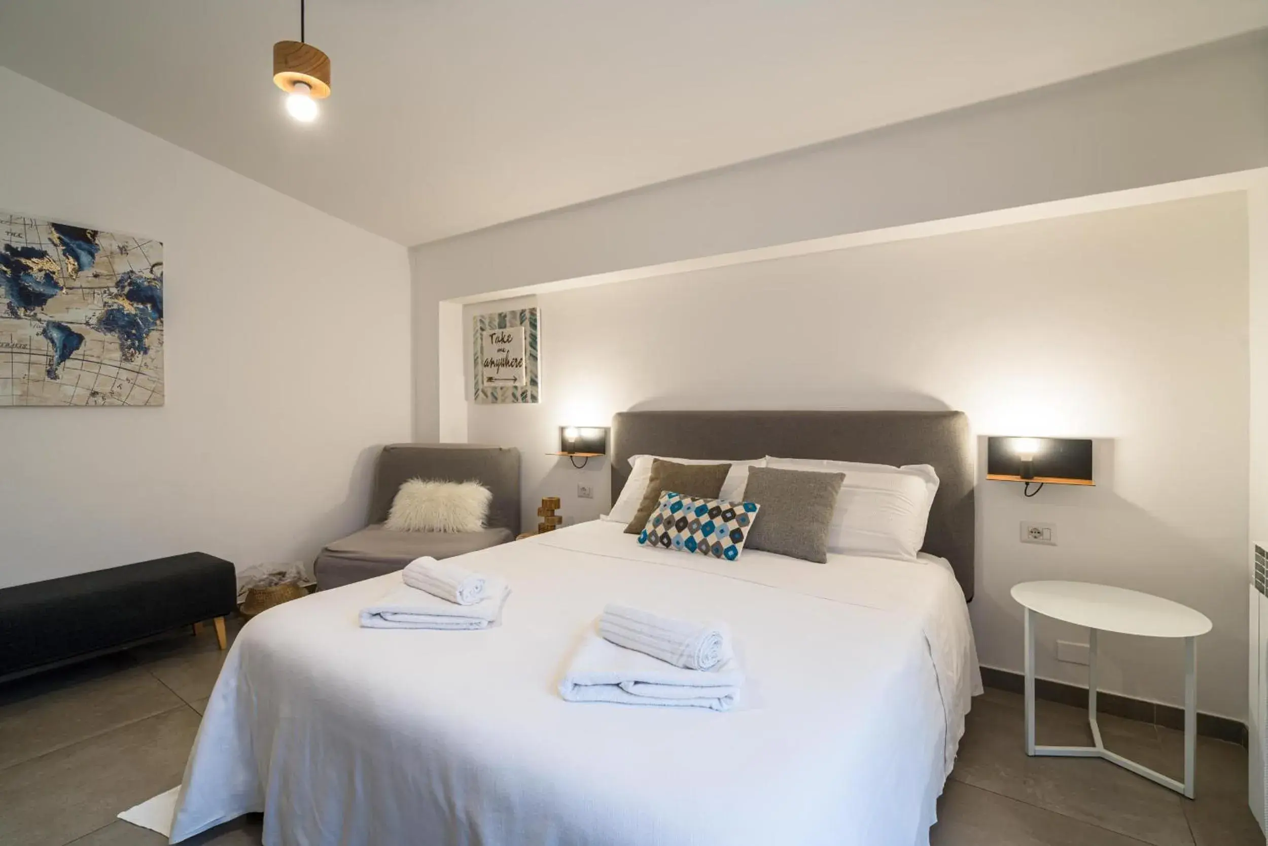 Bedroom, Bed in Al Duomo Rooms & Flats Bedroom, Bed in Al Duomo Rooms & Flats