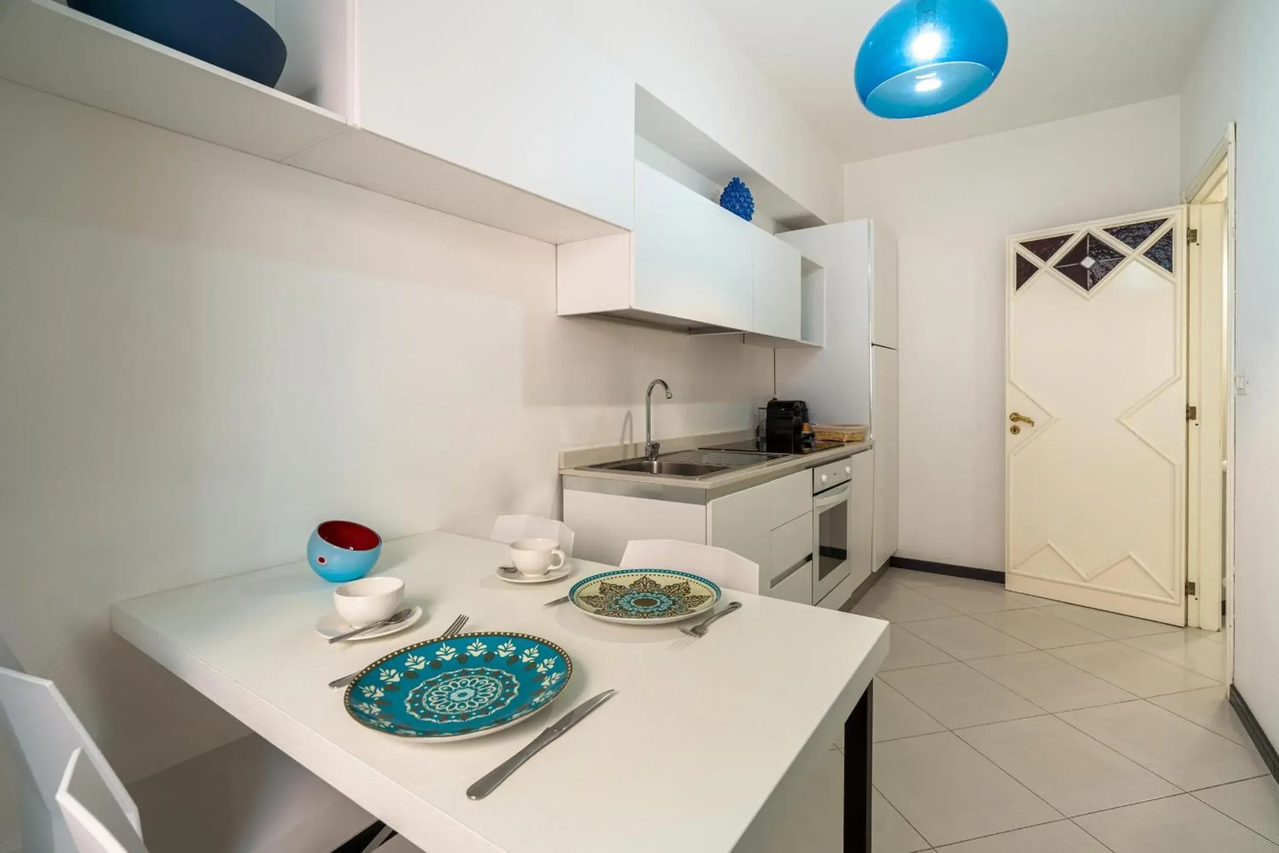 Kitchen or kitchenette in Al Duomo Rooms & Flats Kitchen or kitchenette in Al Duomo Rooms & Flats